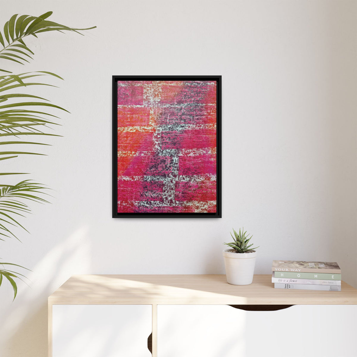 Experiment (V4) Matte Canvas, Framed