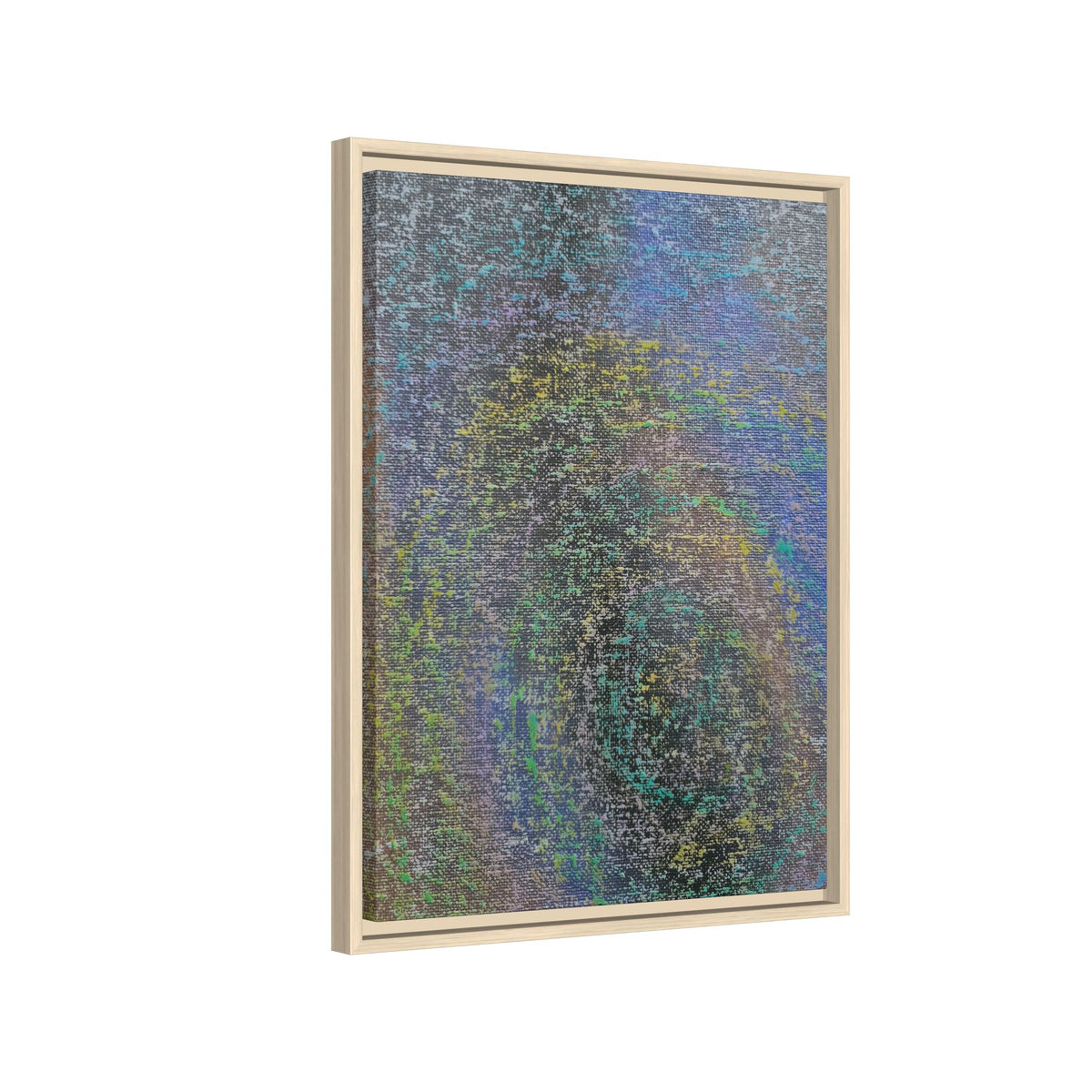 Iridescent (V2) Matte Canvas, Framed