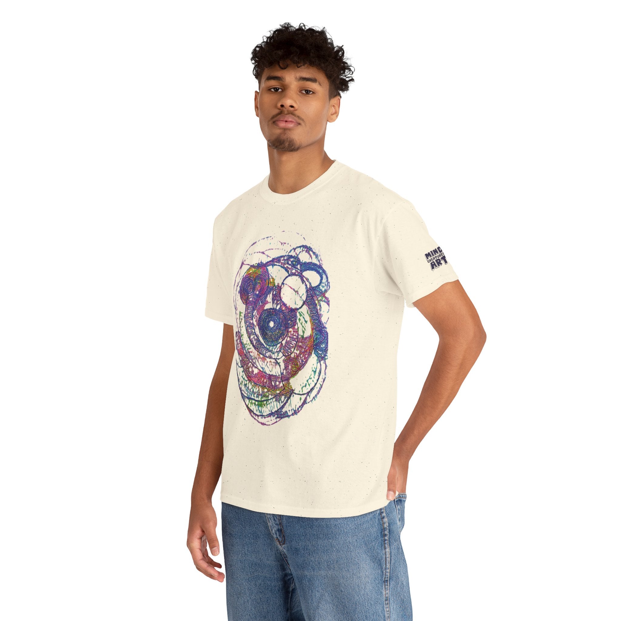 Spiraling Unisex Heavy Cotton Tee