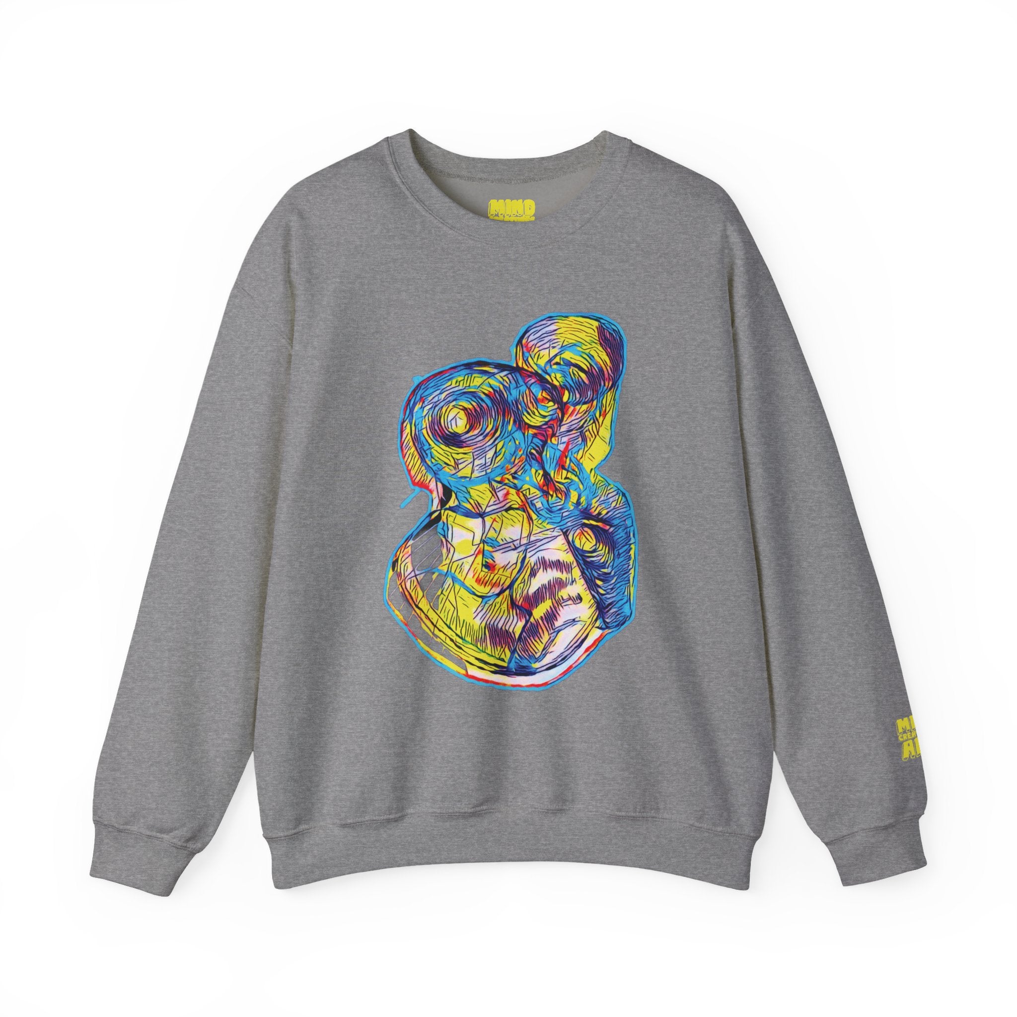 Curiosity (Neon) Unisex Heavy Blend™ Crewneck Sweatshirt