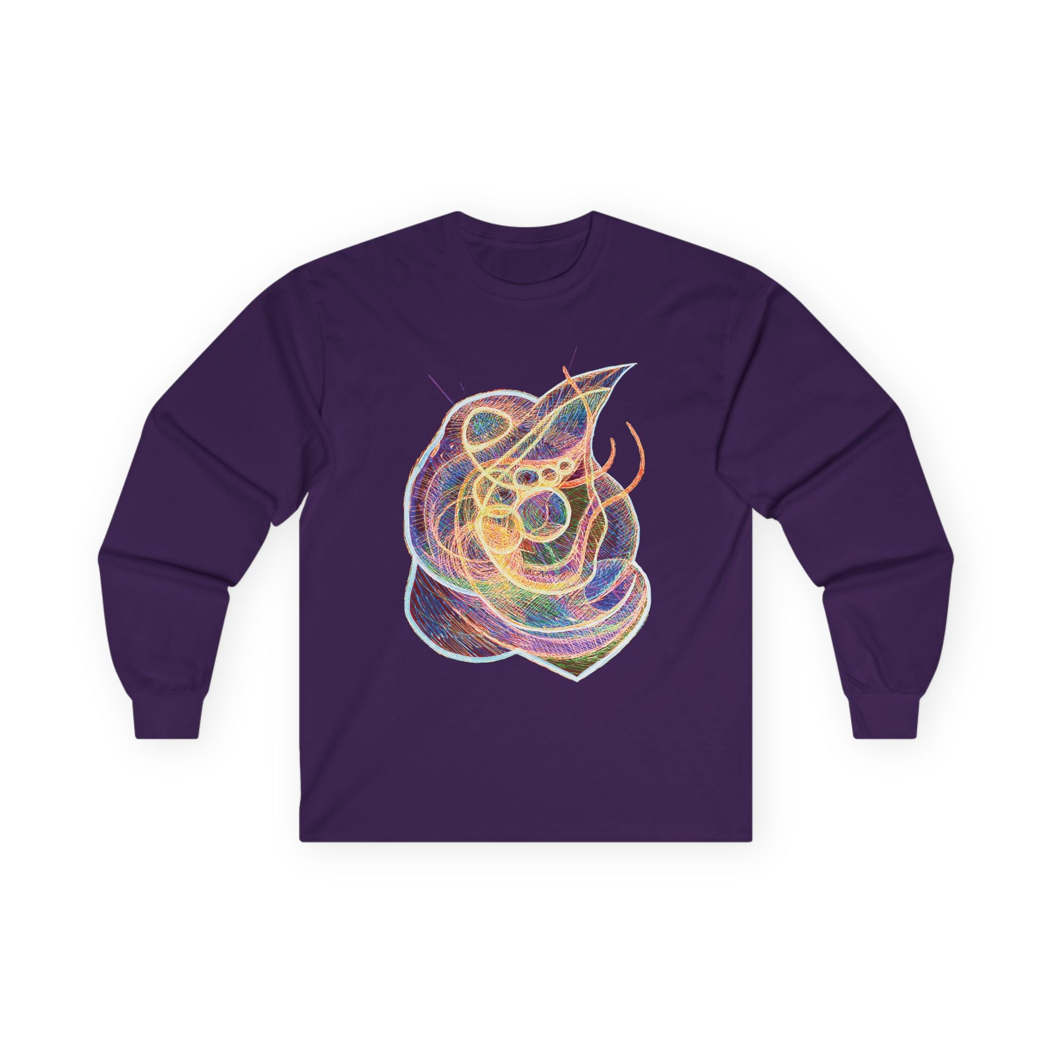 Renewal (Electric Yellow & Purple) Unisex Ultra Cotton Long Sleeve Tee