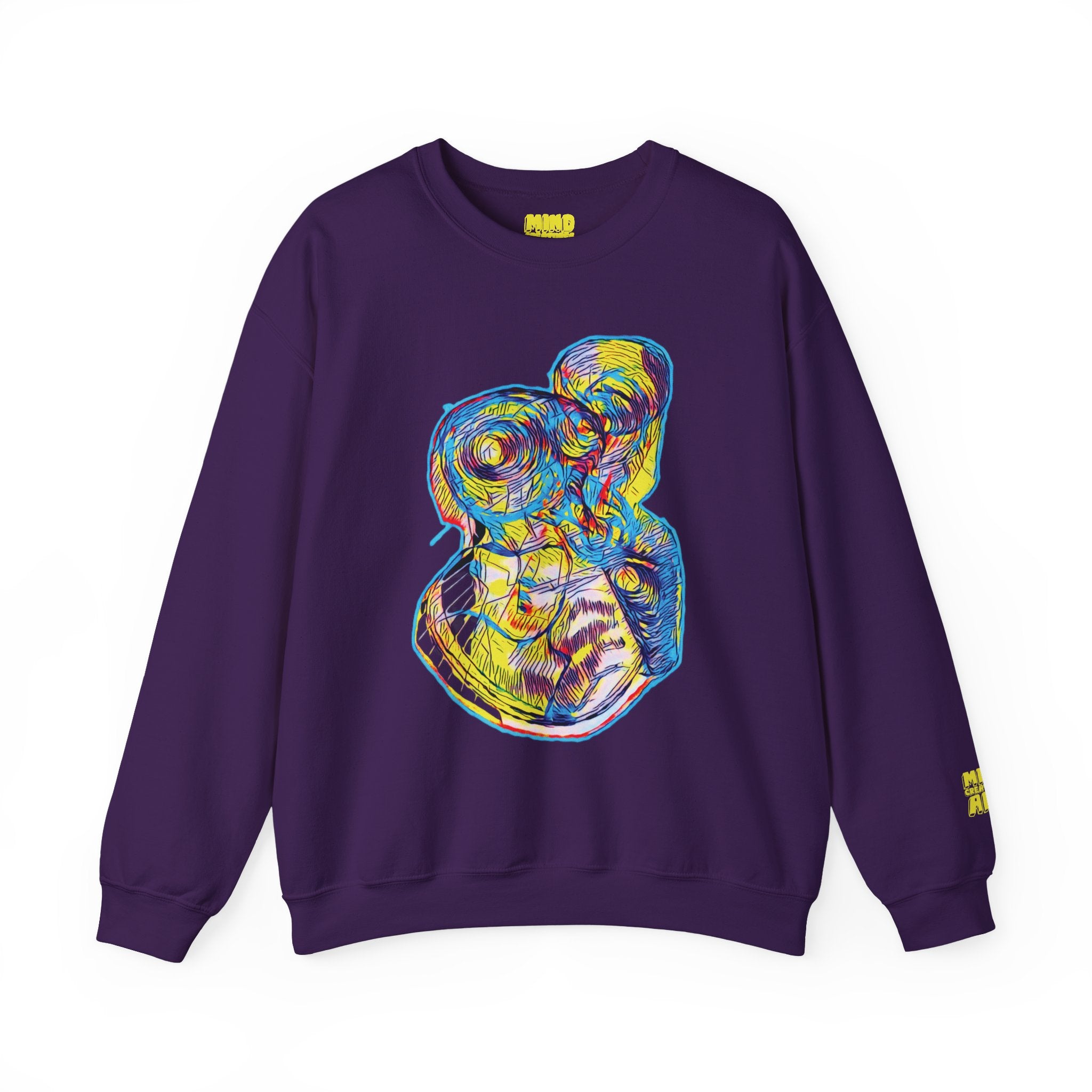 Curiosity (Neon) Unisex Heavy Blend™ Crewneck Sweatshirt