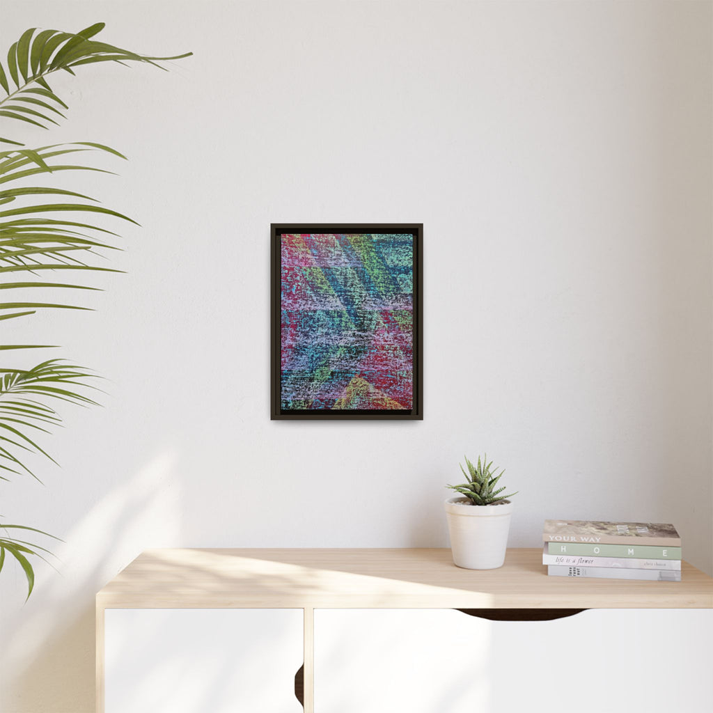 Elocution Matte Canvas, Framed