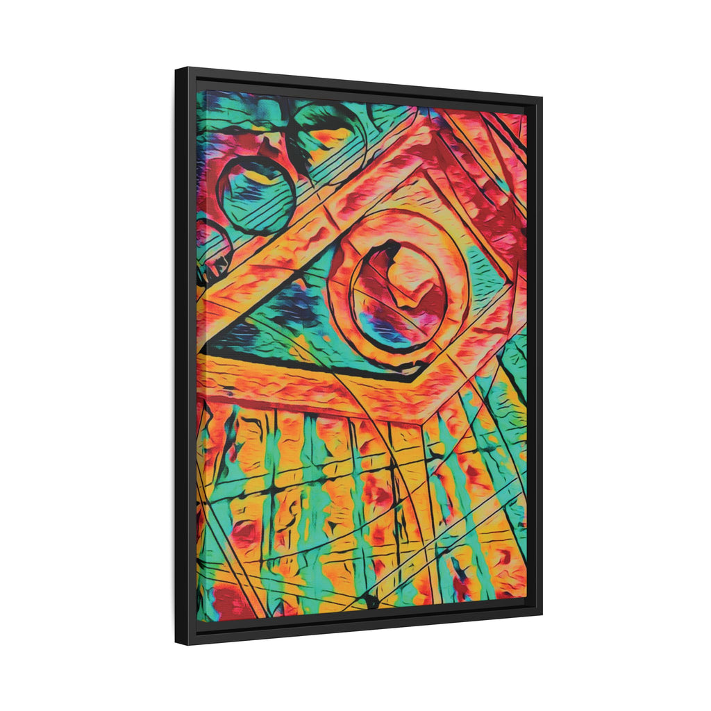 Love (Bright) Matte Canvas, Framed