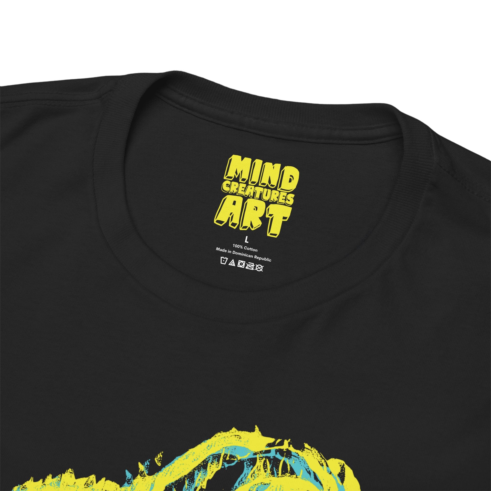 Exploration (Blur, Yellow & Blue) Unisex Heavy Cotton Tee