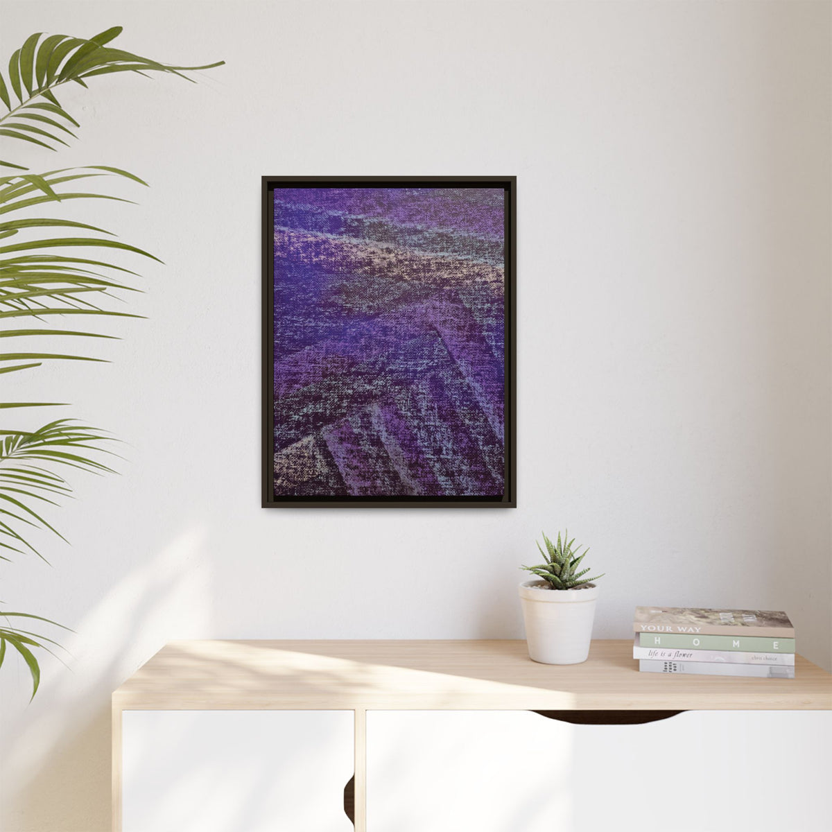 Voice (V2) Matte Canvas, Framed