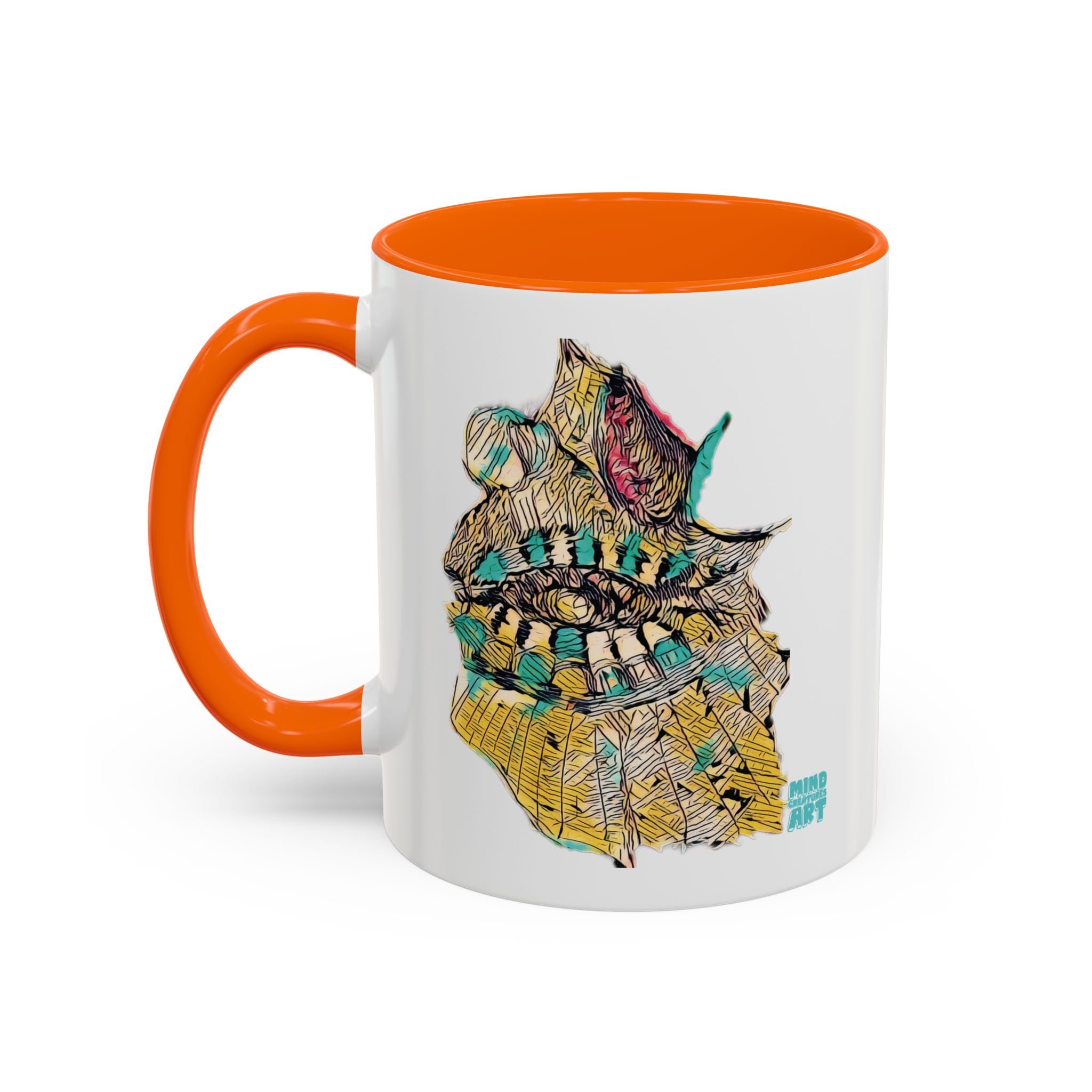 Hypnagogic (Gold) Accent Coffee Mug (11oz, 15oz)