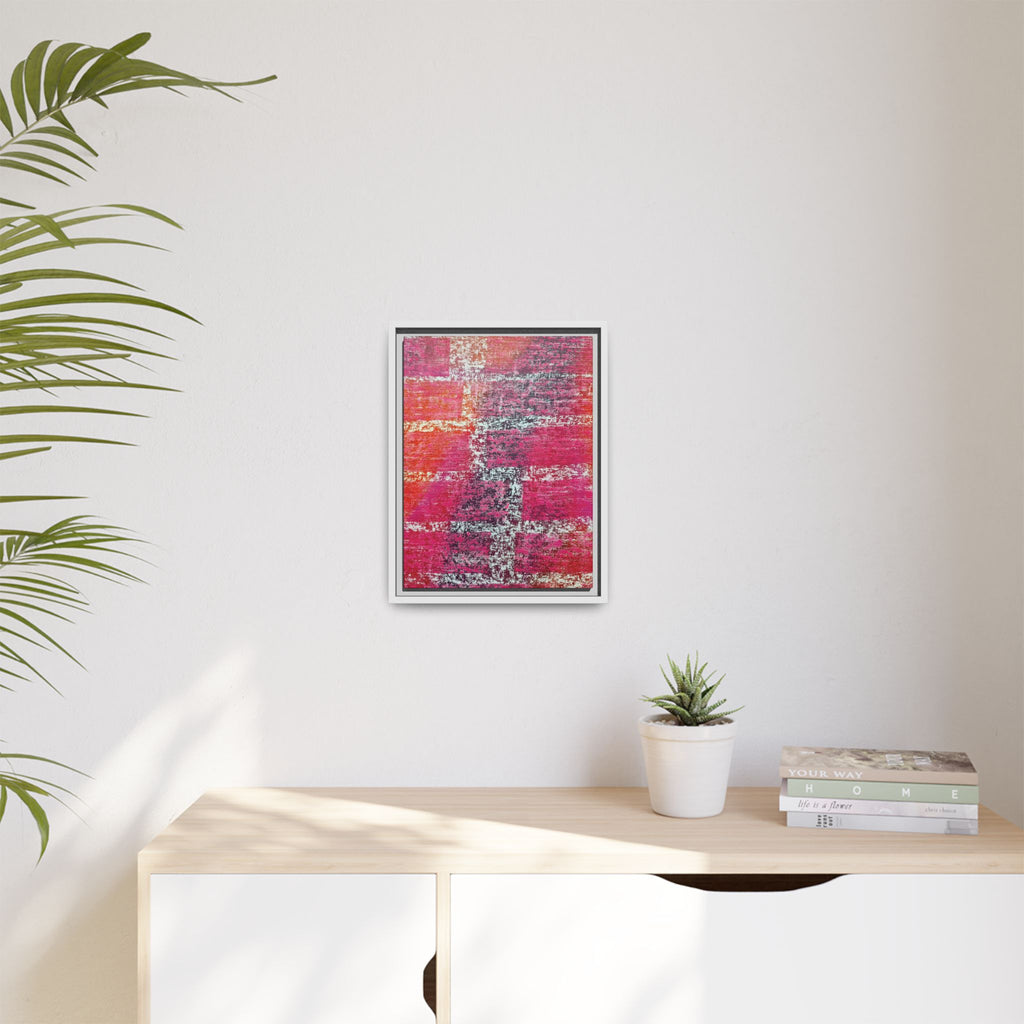 Experiment (V4) Matte Canvas, Framed