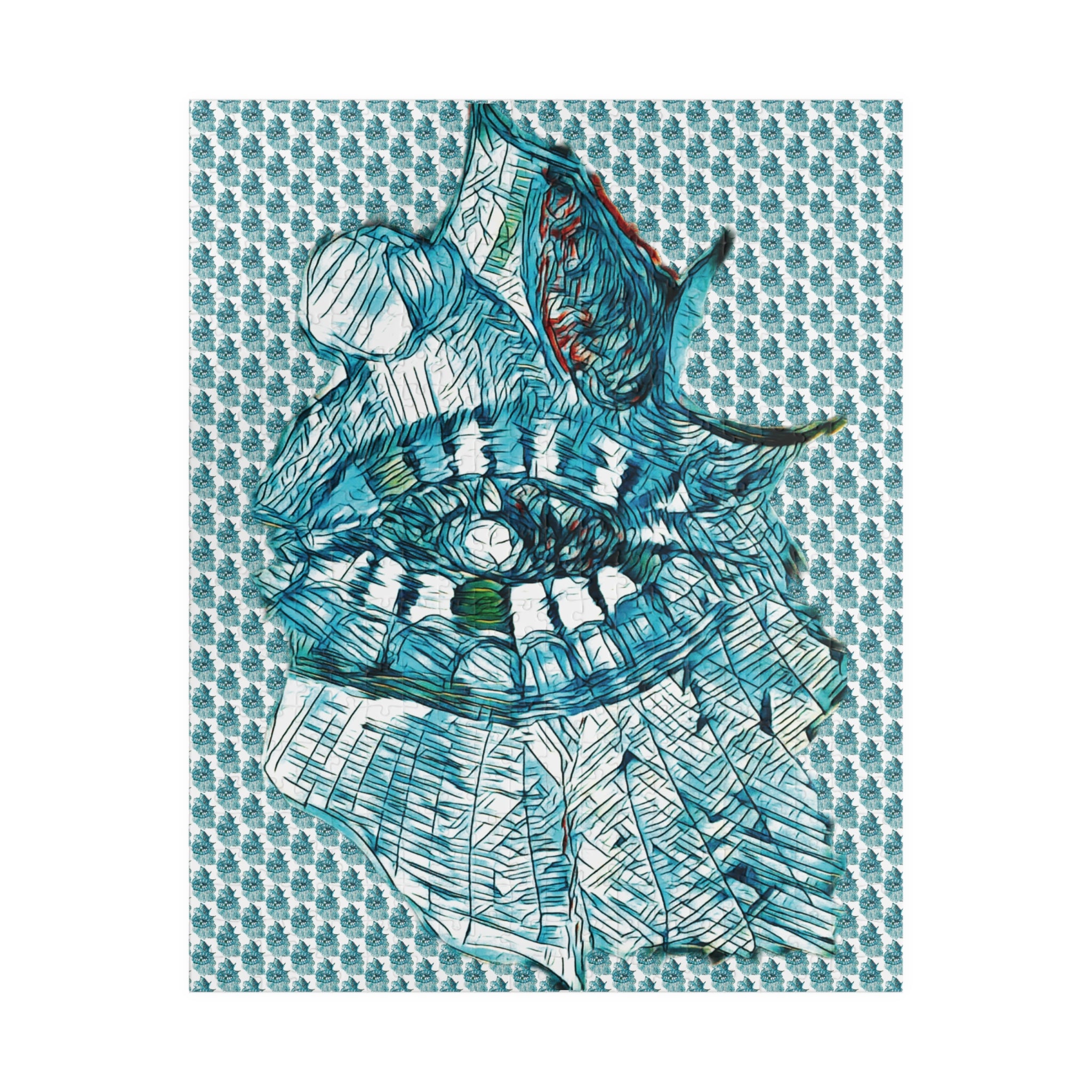 Hypnagogic (Blue) Puzzle (110, 252, 520, 1014-piece)