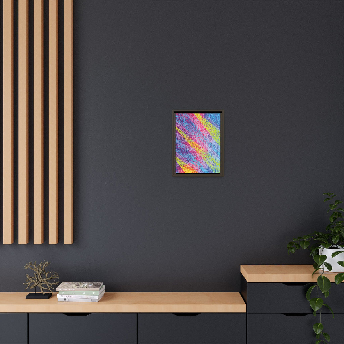 Spear Matte Canvas, Framed