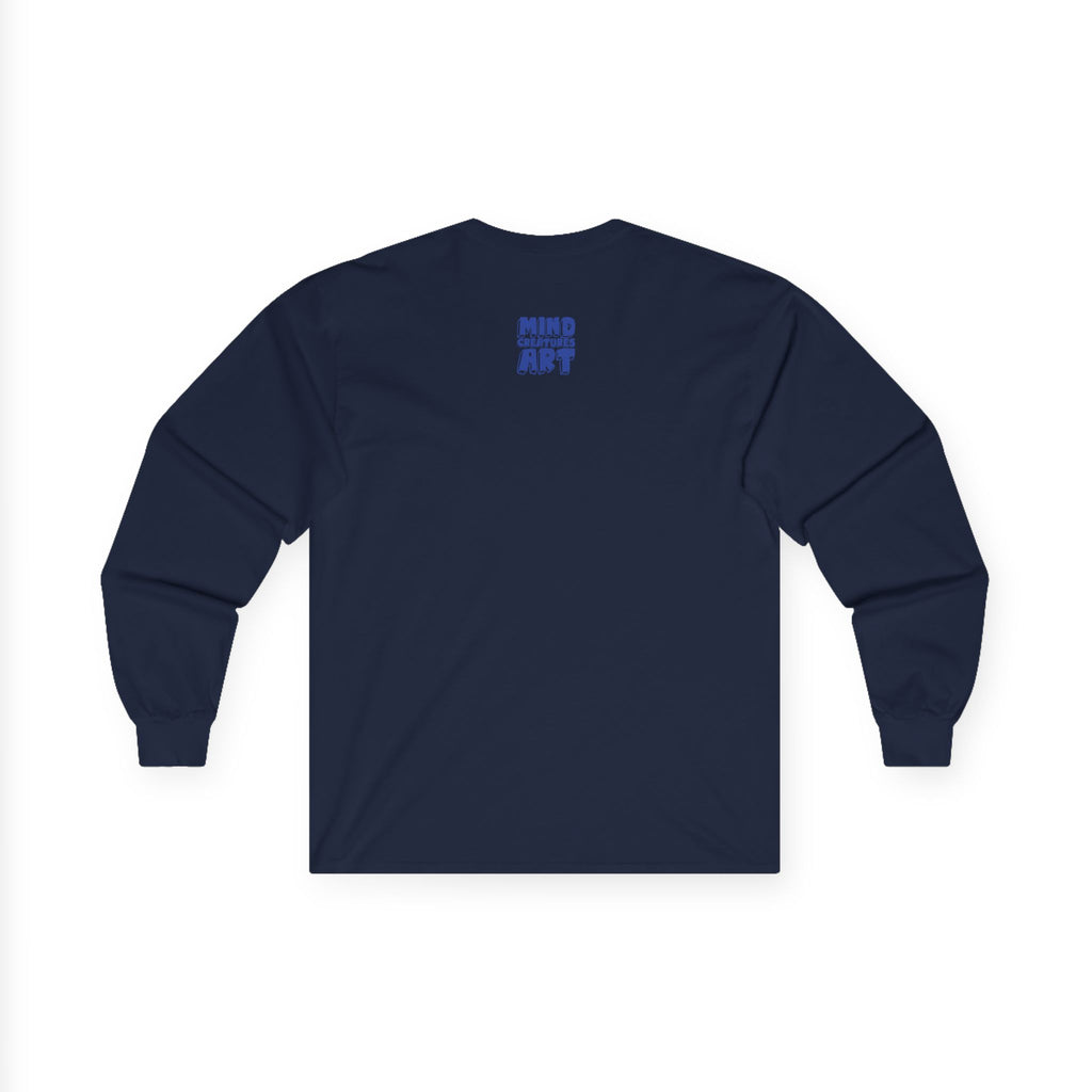 Who Are You? (Blue) Unisex Ultra Cotton Long Sleeve Tee