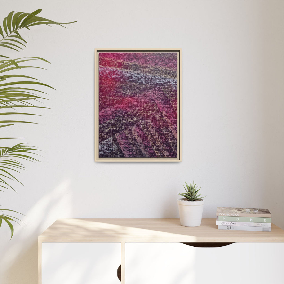 Voice Matte Canvas, Framed