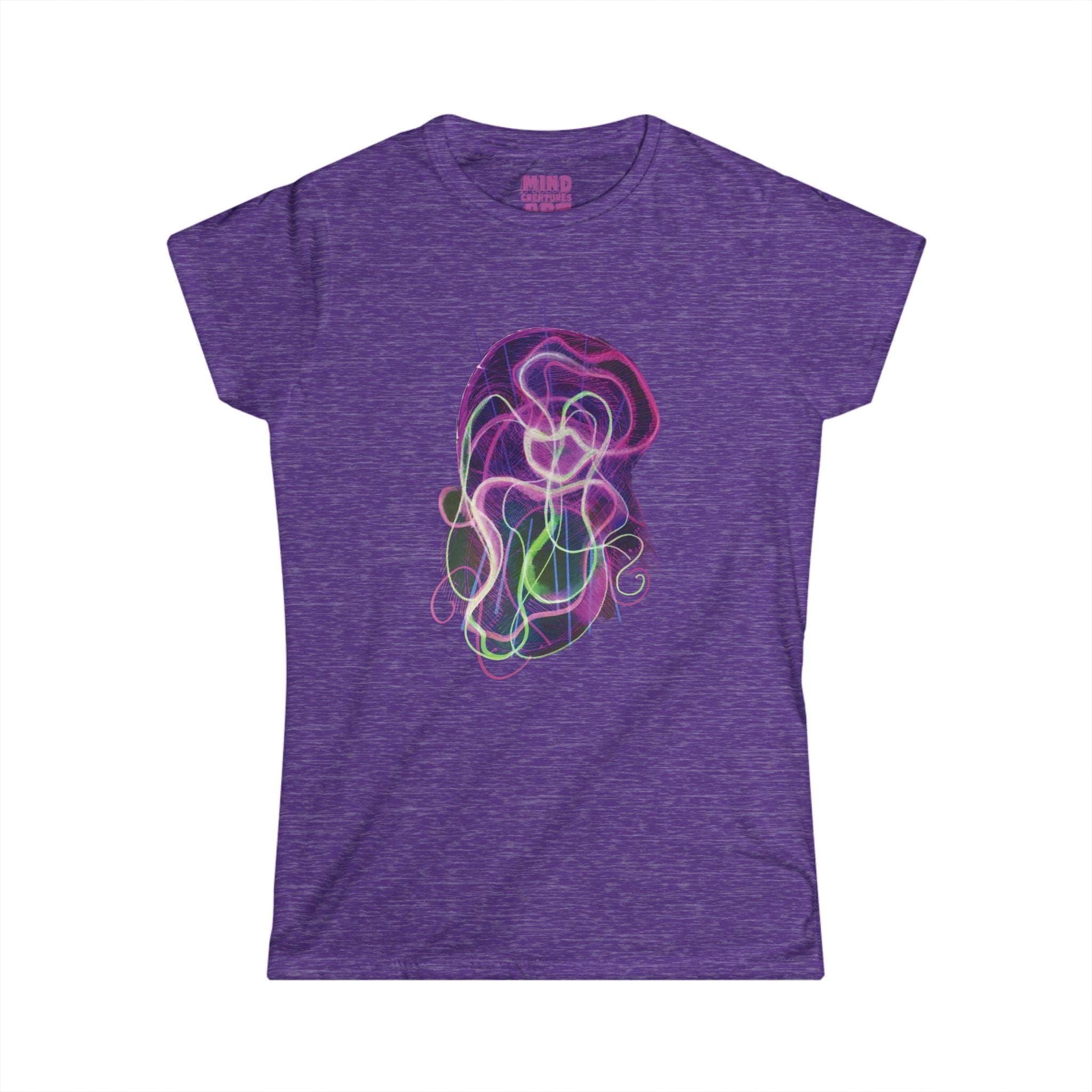 Davy Jones (Electric Purple) Women's Softstyle Tee