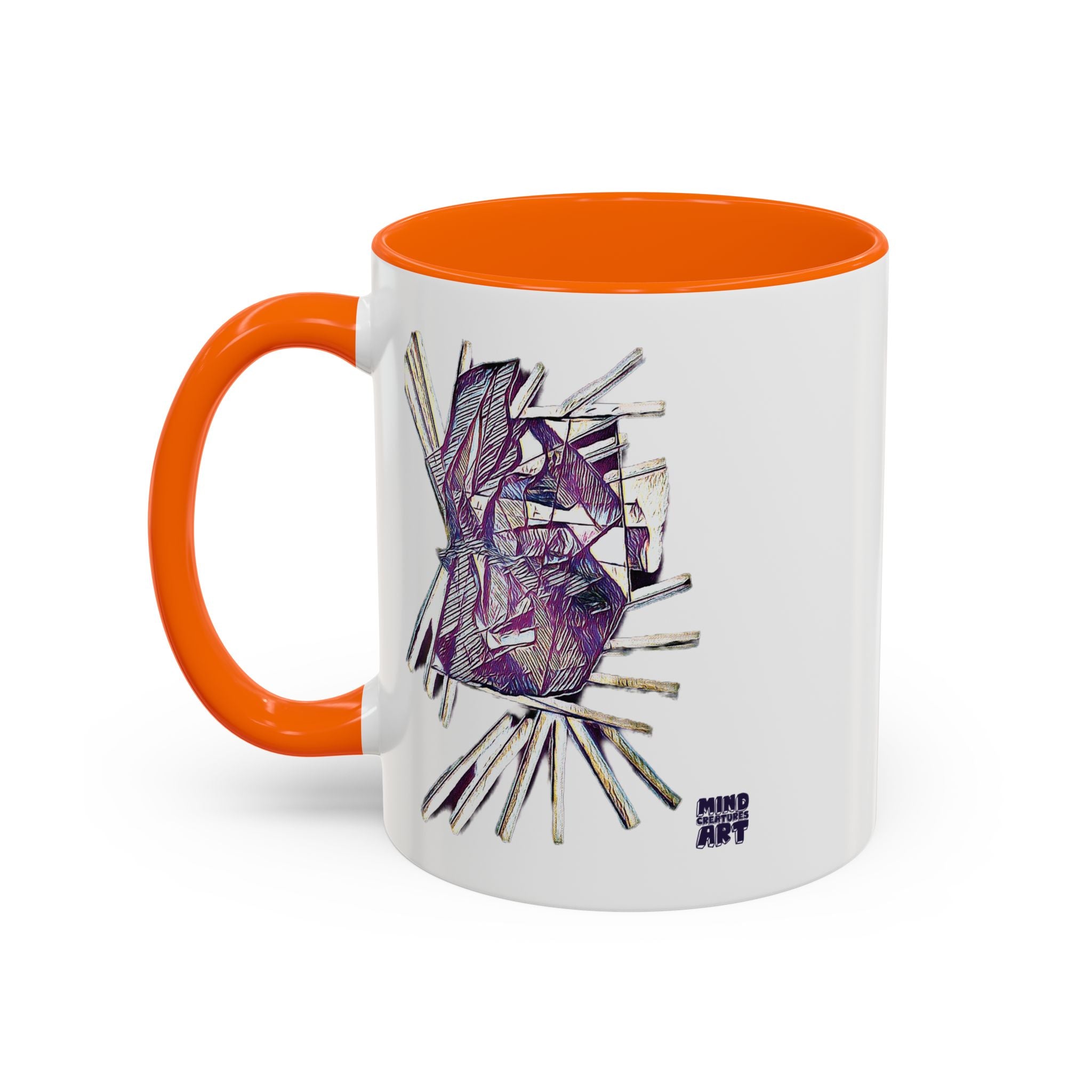 Lightspeed (Purple) Accent Coffee Mug (11oz, 15oz)