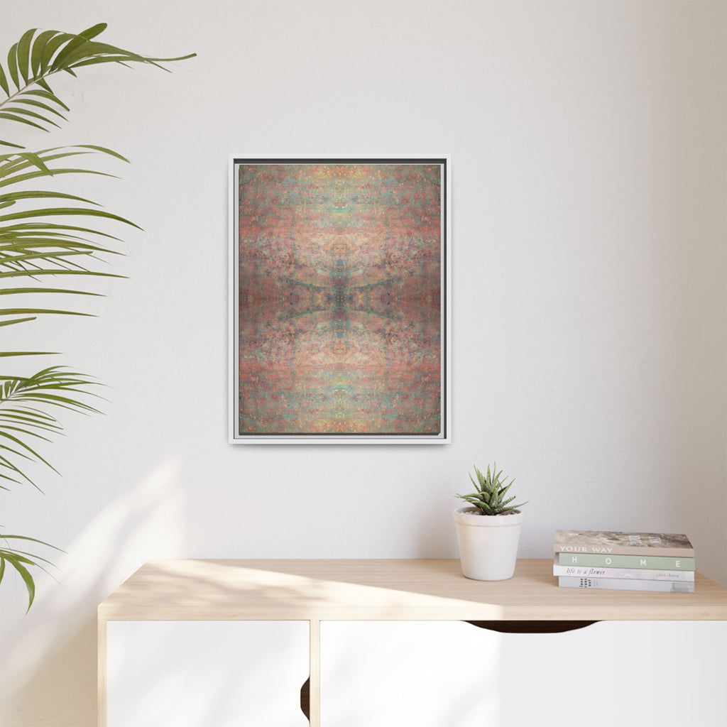 Hourglass Matte Canvas, Framed