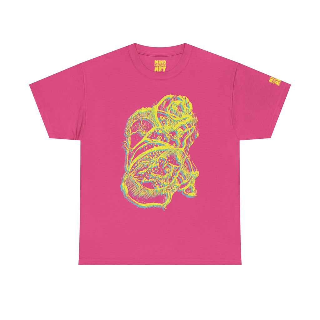 Exploration (Blur, Yellow & Blue) Unisex Heavy Cotton Tee
