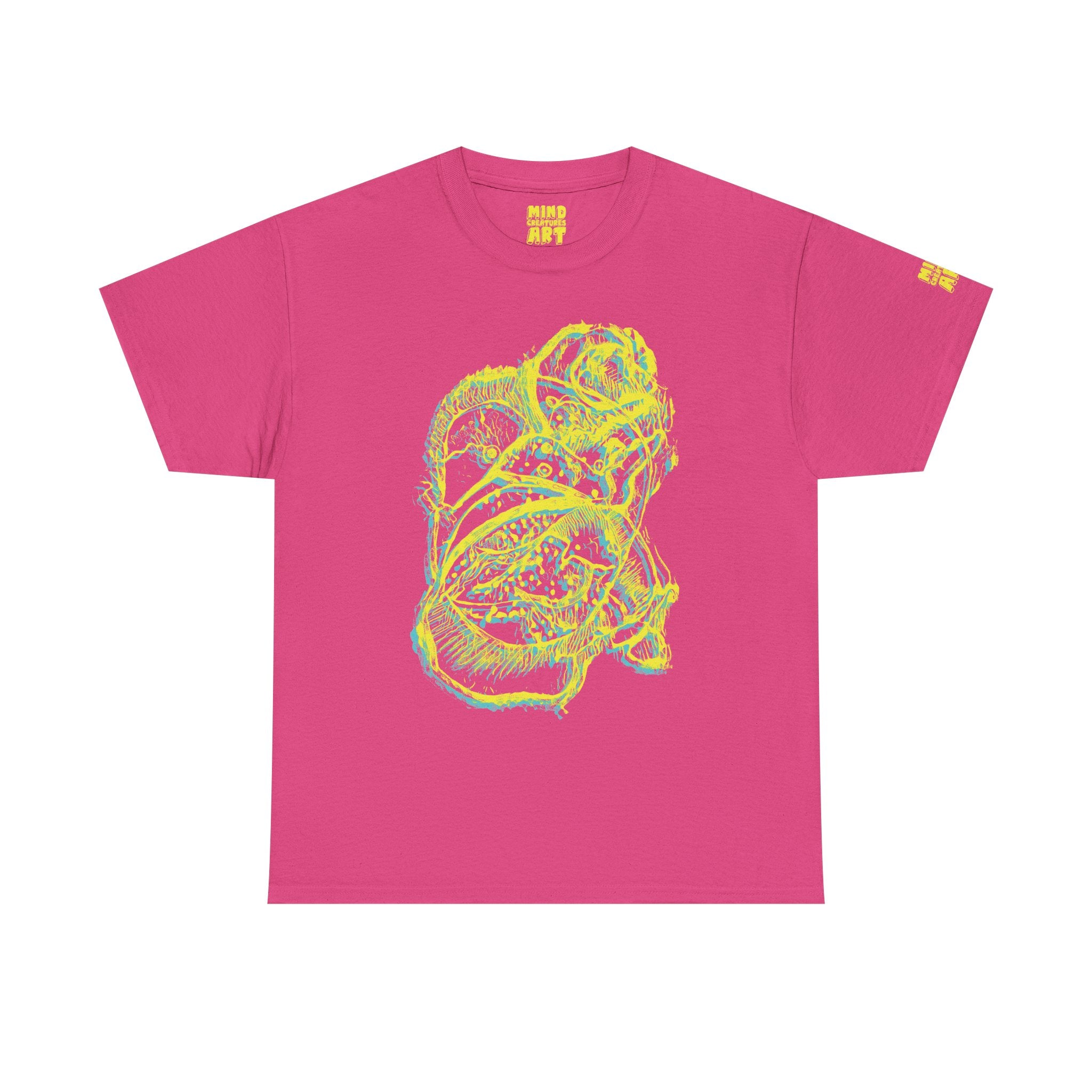 Exploration (Blur, Yellow & Blue) Unisex Heavy Cotton Tee