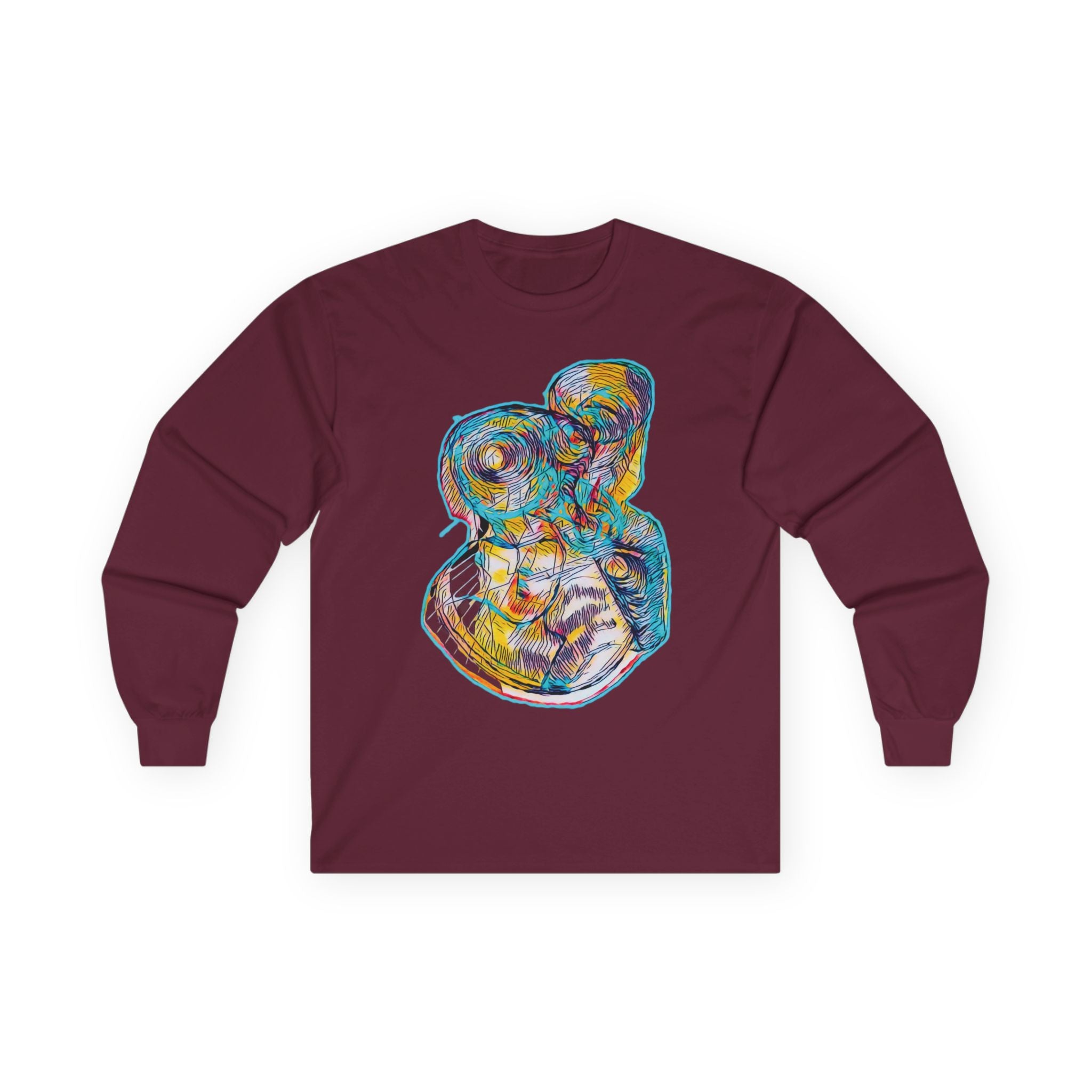 Curiosity (Aqua) Unisex Ultra Cotton Long Sleeve Tee