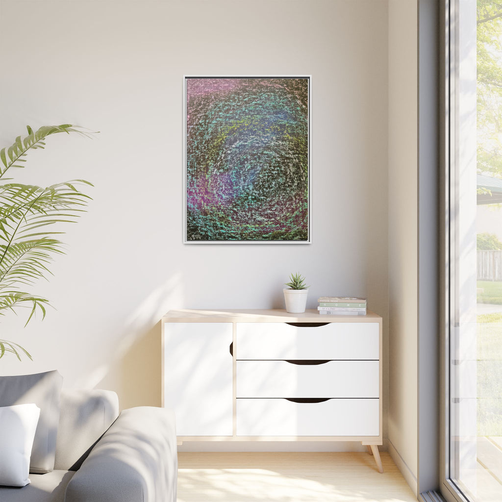 Spark Matte Canvas, Framed