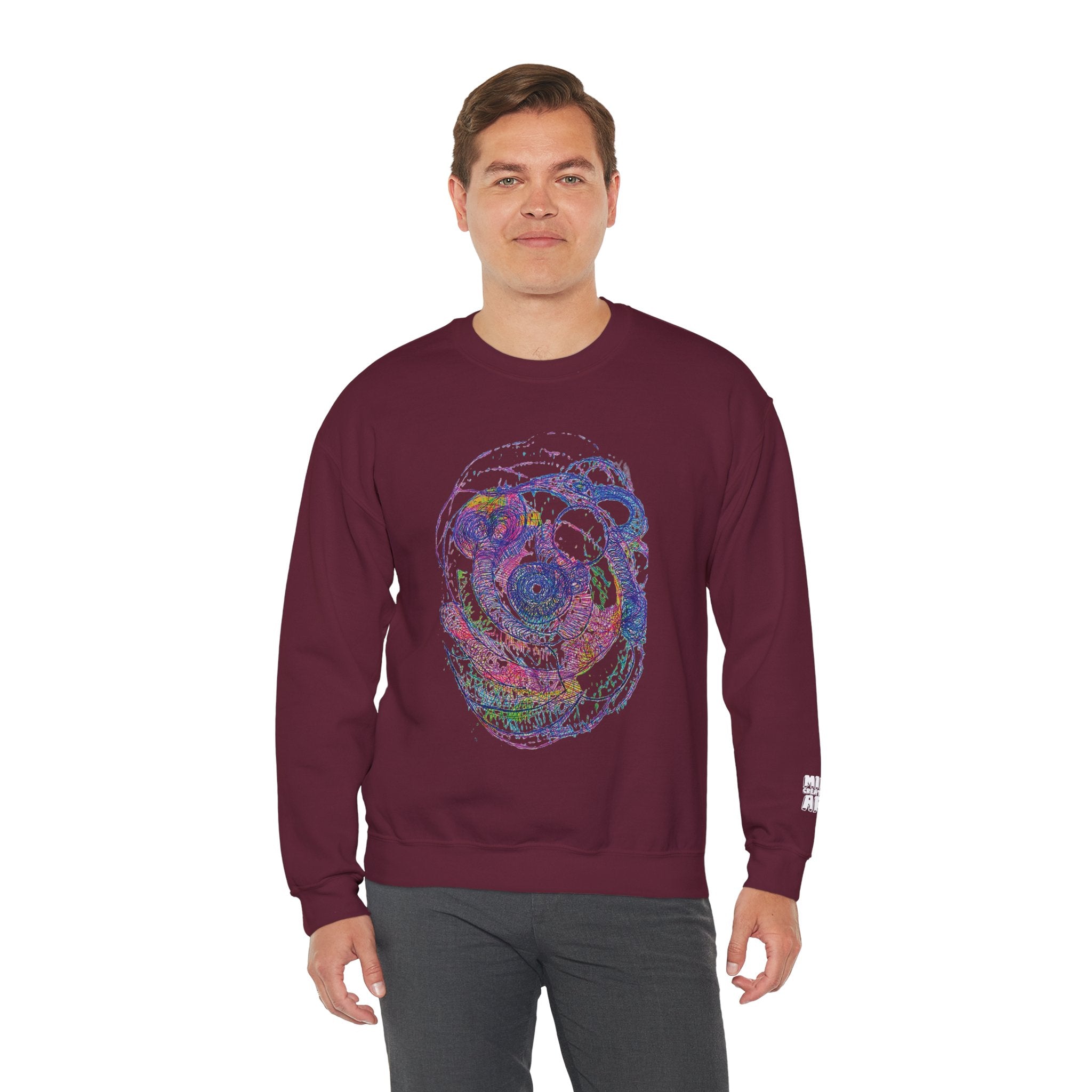Spiraling Unisex Heavy Blend™ Crewneck Sweatshirt