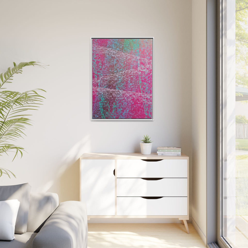 Hazy (V2) Matte Canvas, Framed