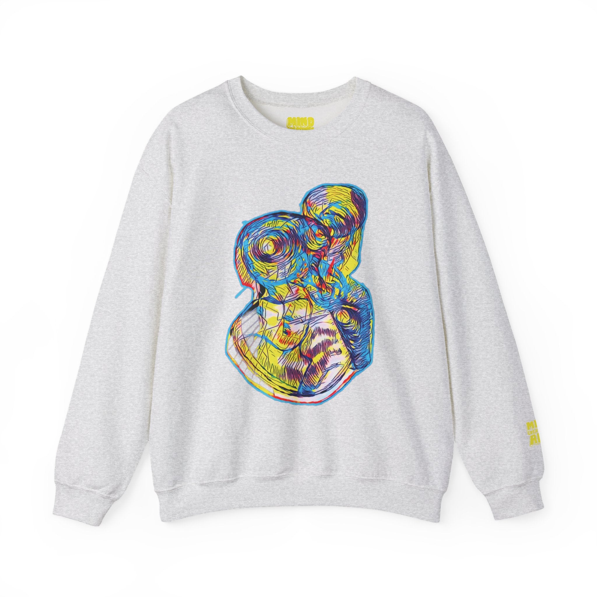 Curiosity (Neon) Unisex Heavy Blend™ Crewneck Sweatshirt