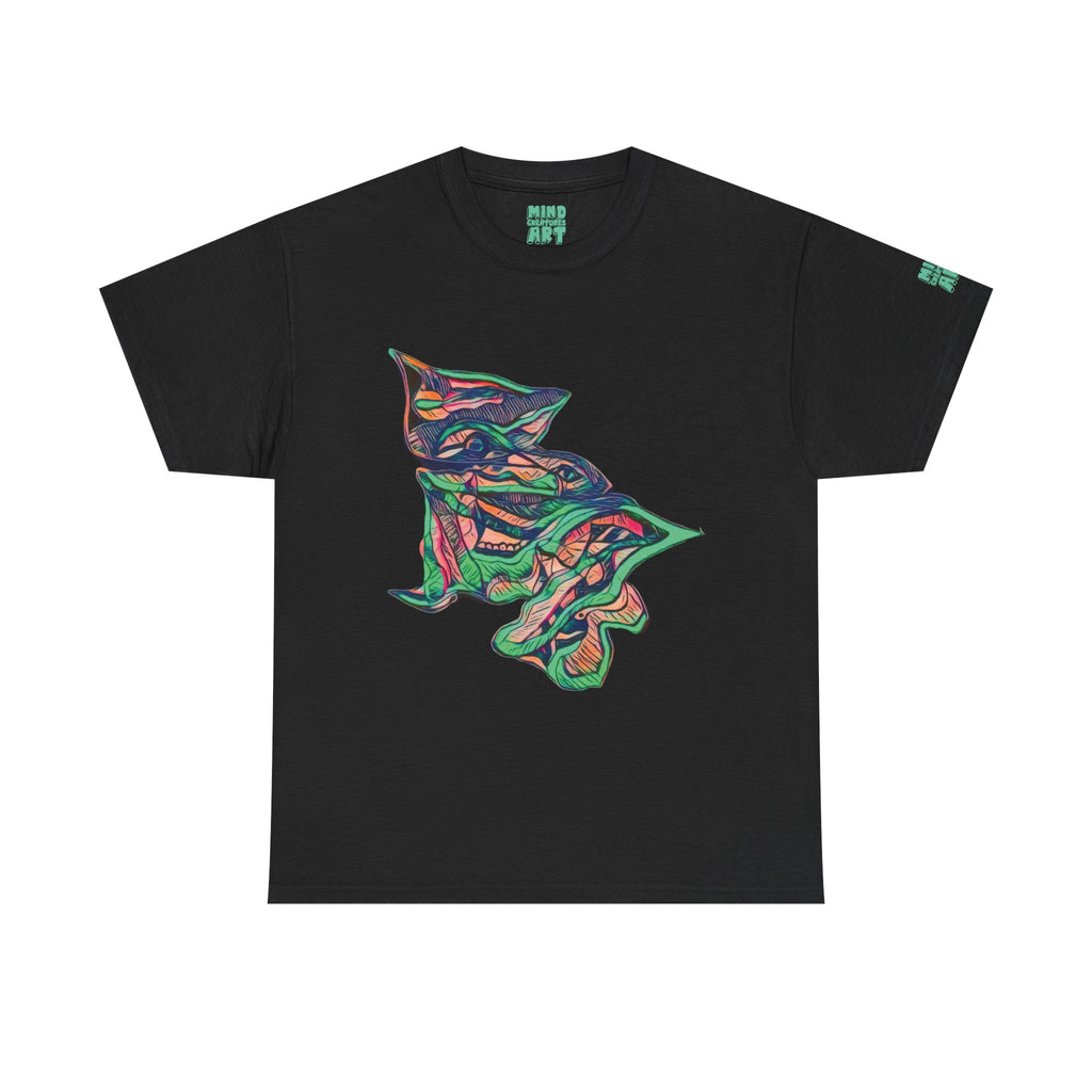Cheshire (Pink & Seafoam) Unisex Heavy Cotton Tee