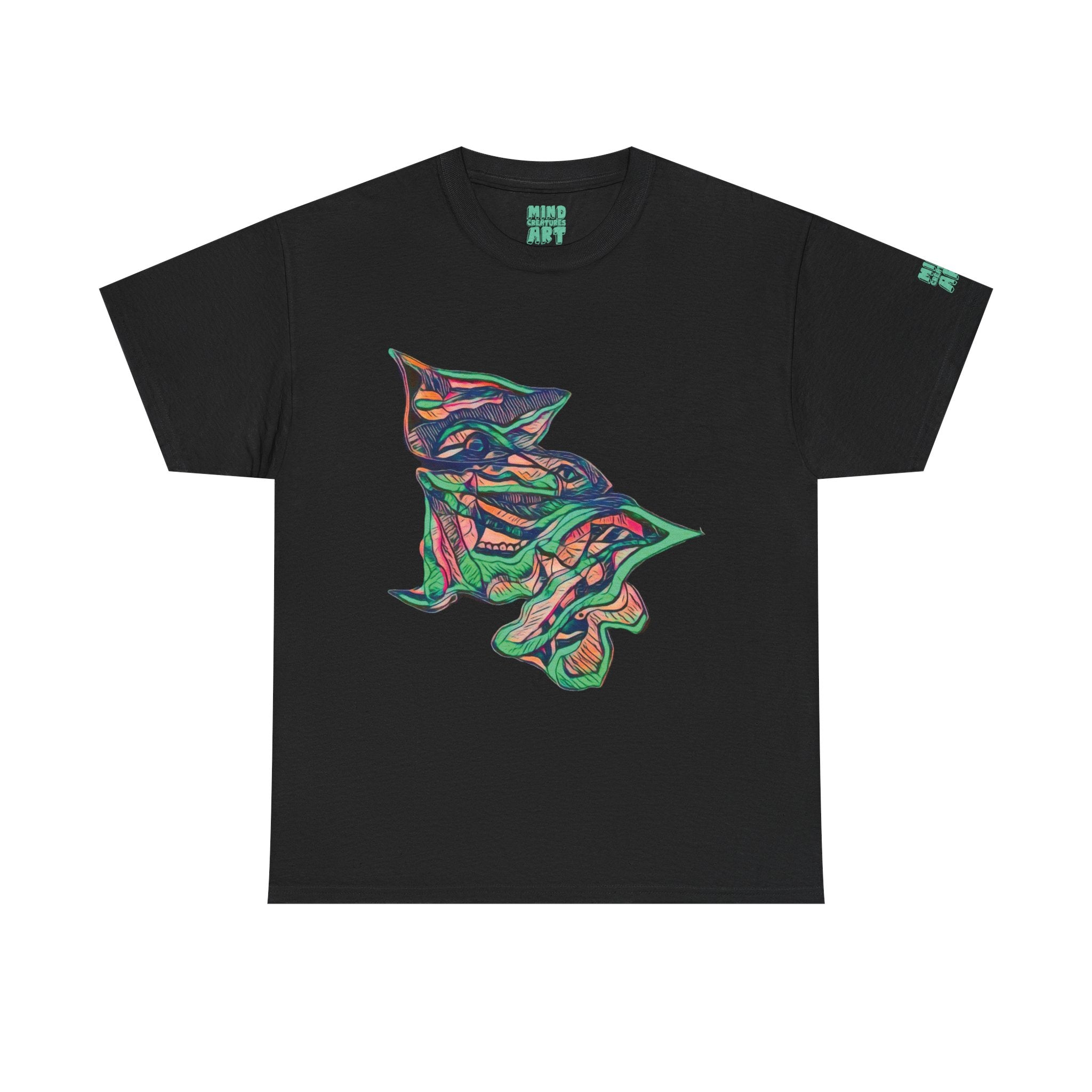 Cheshire (Pink & Seafoam) Unisex Heavy Cotton Tee