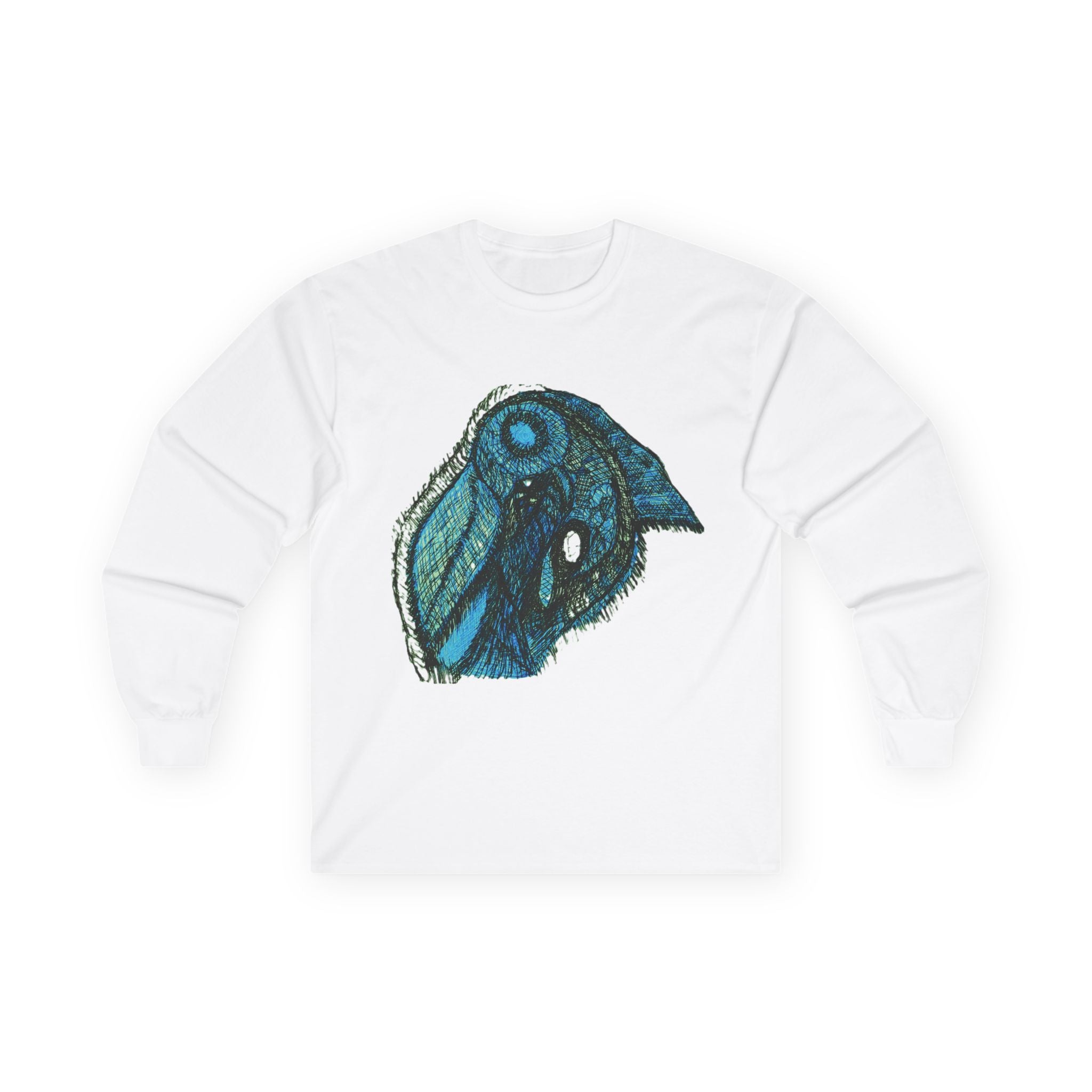 Who Are You? (Teal) Unisex Ultra Cotton Long Sleeve Tee