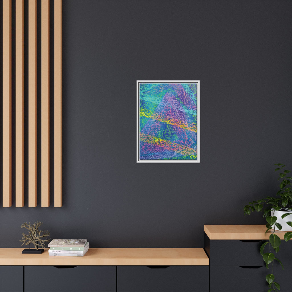 Vapor (V2) Matte Canvas, Framed