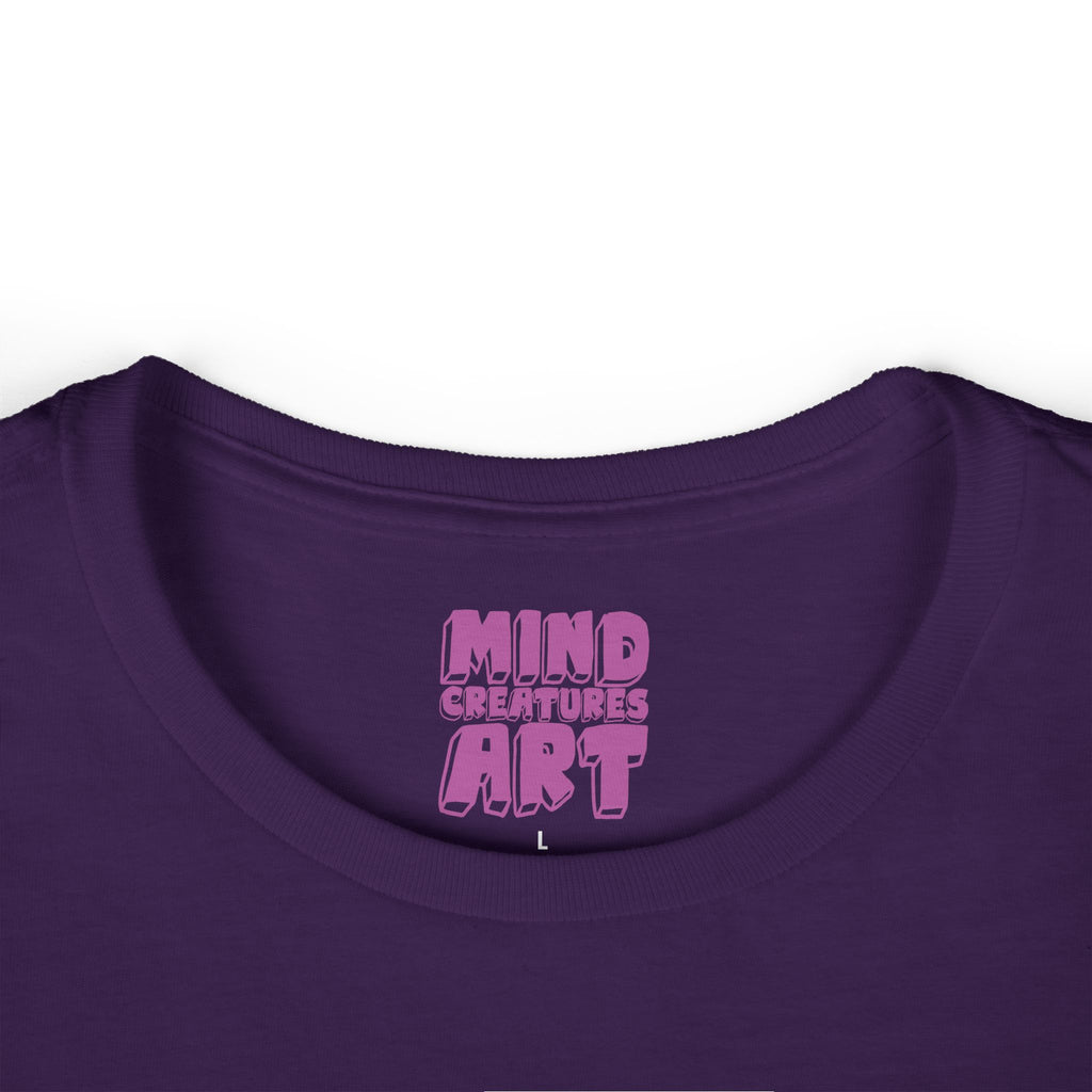 Davy Jones (Electric Purple) Women's Softstyle Tee