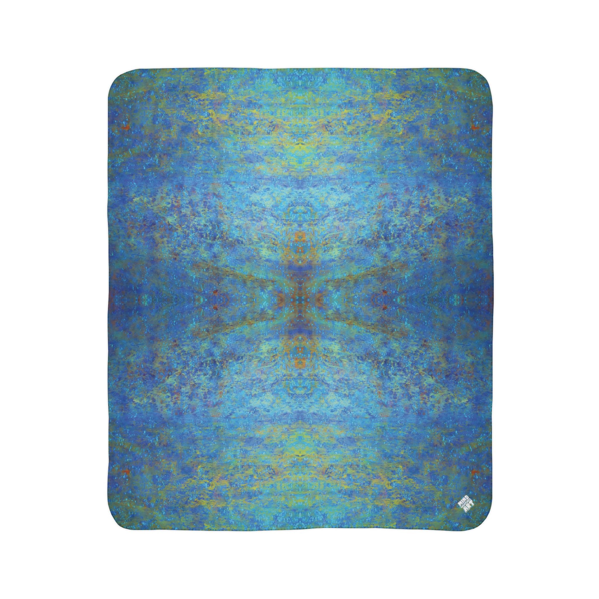 Hourglass (V3) Fleece Sherpa Blanket