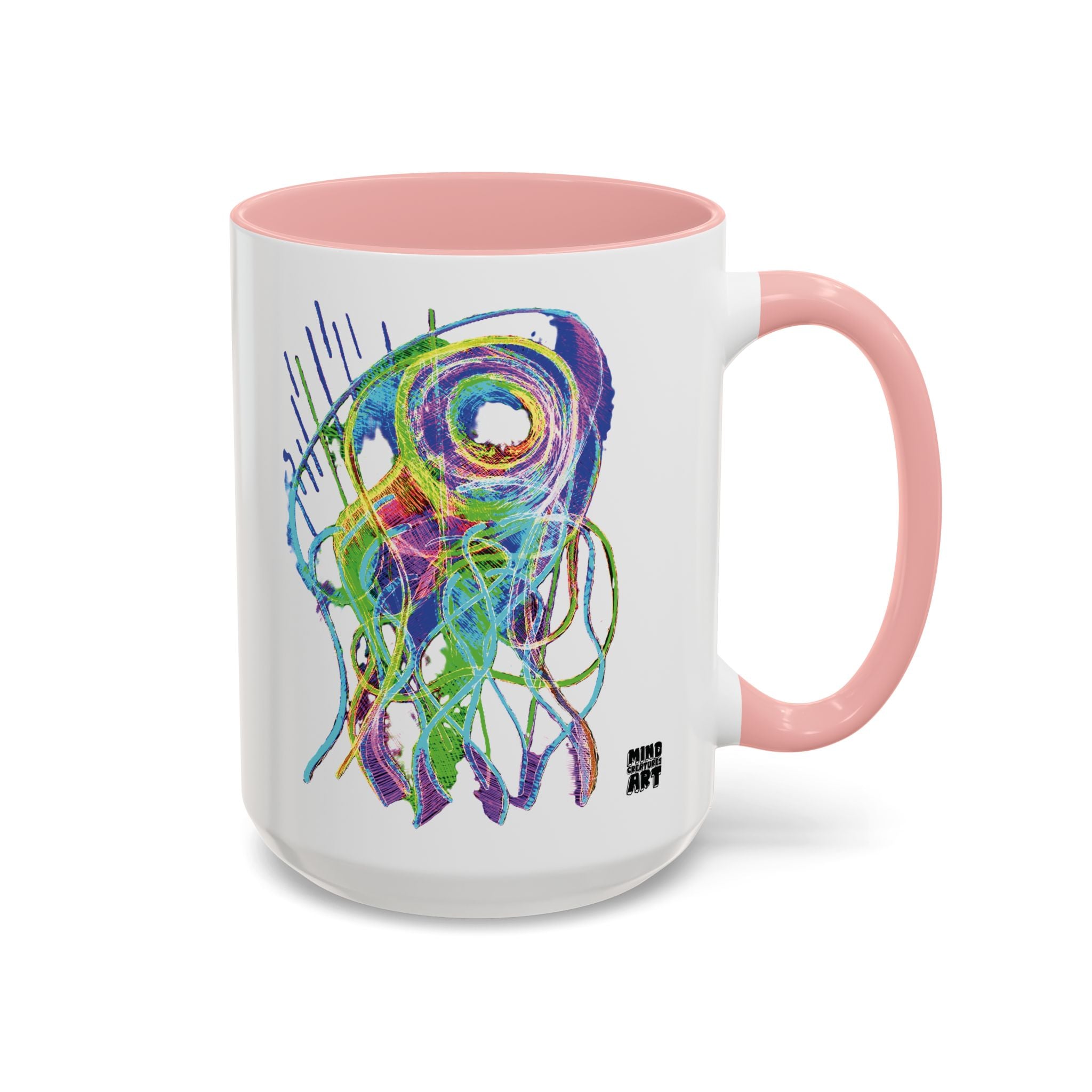 Jelly Jam (Neon) Accent Coffee Mug (11oz, 15oz)