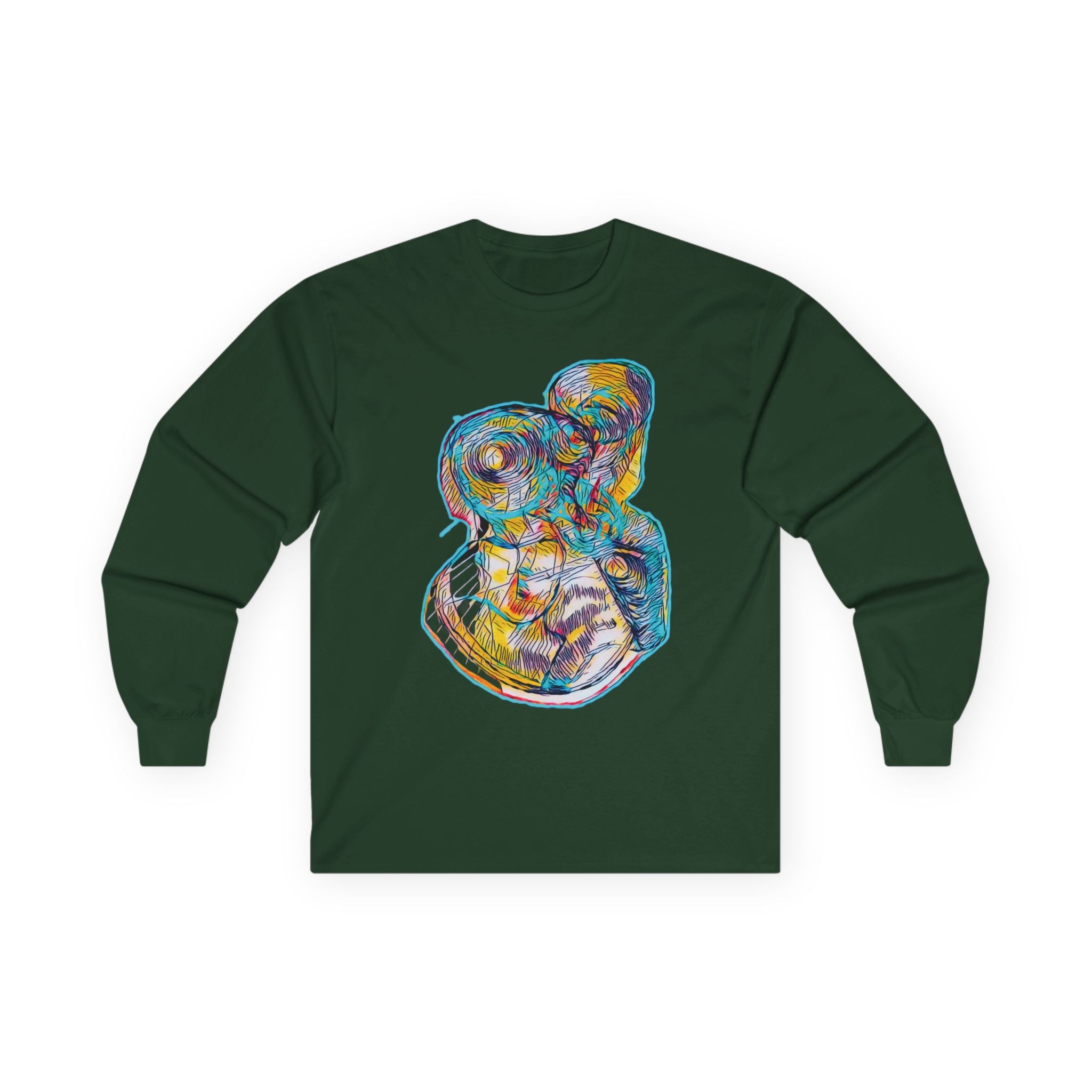 Curiosity (Aqua) Unisex Ultra Cotton Long Sleeve Tee