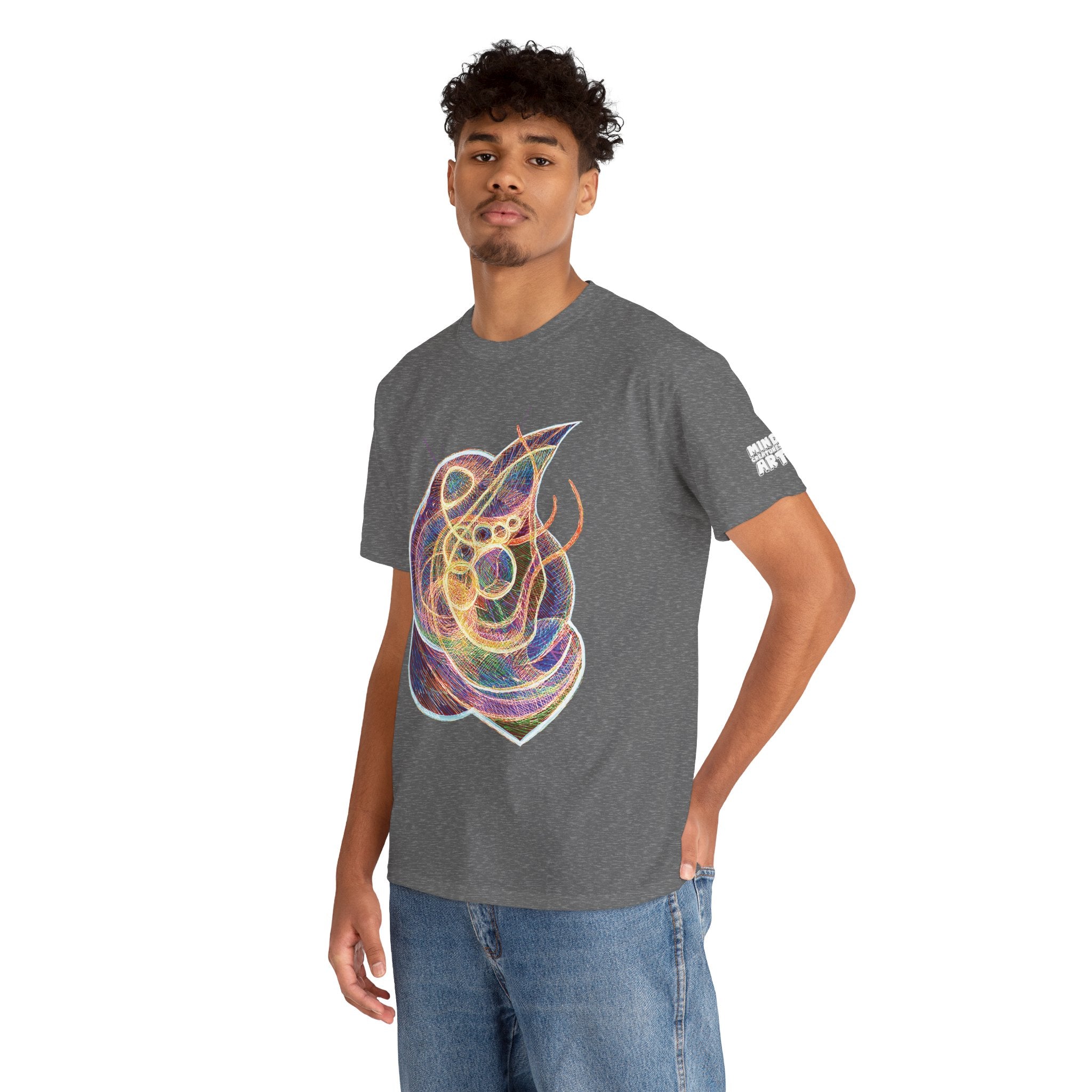 Renewal (Electric Yellow & Purple) Unisex Heavy Cotton Tee
