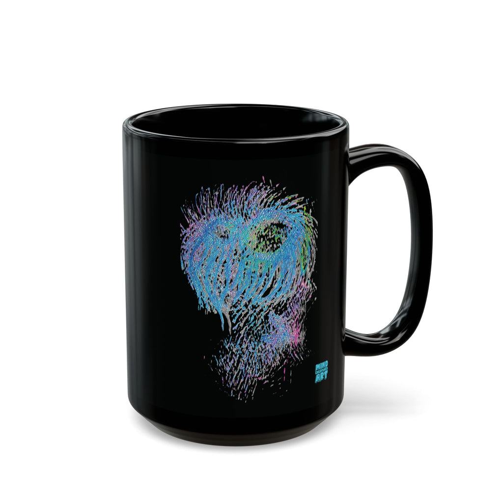 Party Monster Black Ceramic Mug (11oz, 15oz)