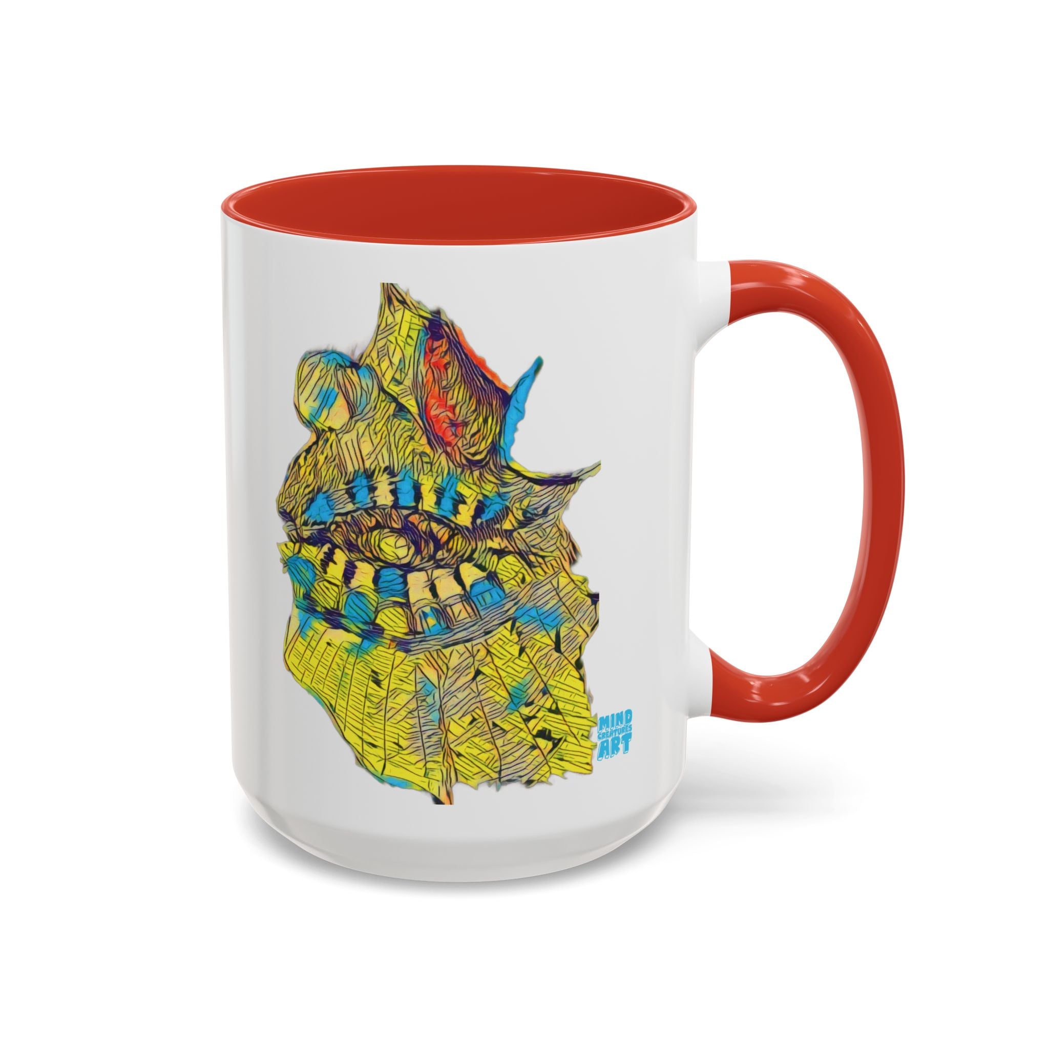 Hypnagogic (Neon) Accent Coffee Mug (11oz, 15oz)