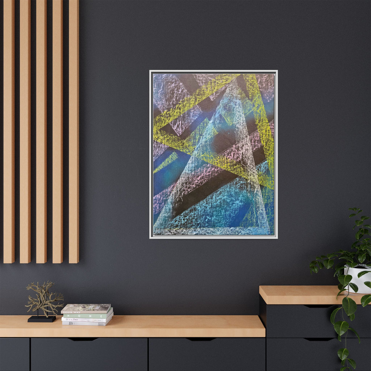 Believe (V2) Matte Canvas, Framed