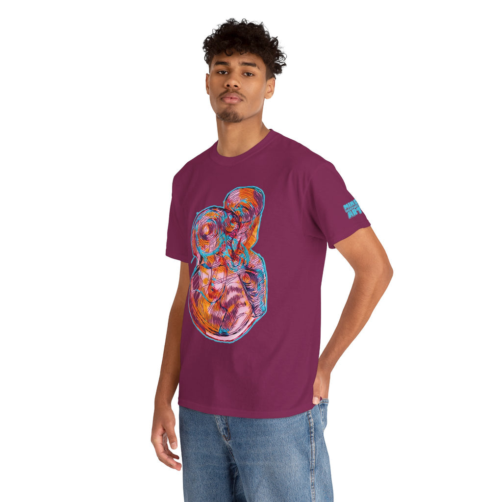 Curiosity (Pink) Unisex Heavy Cotton Tee