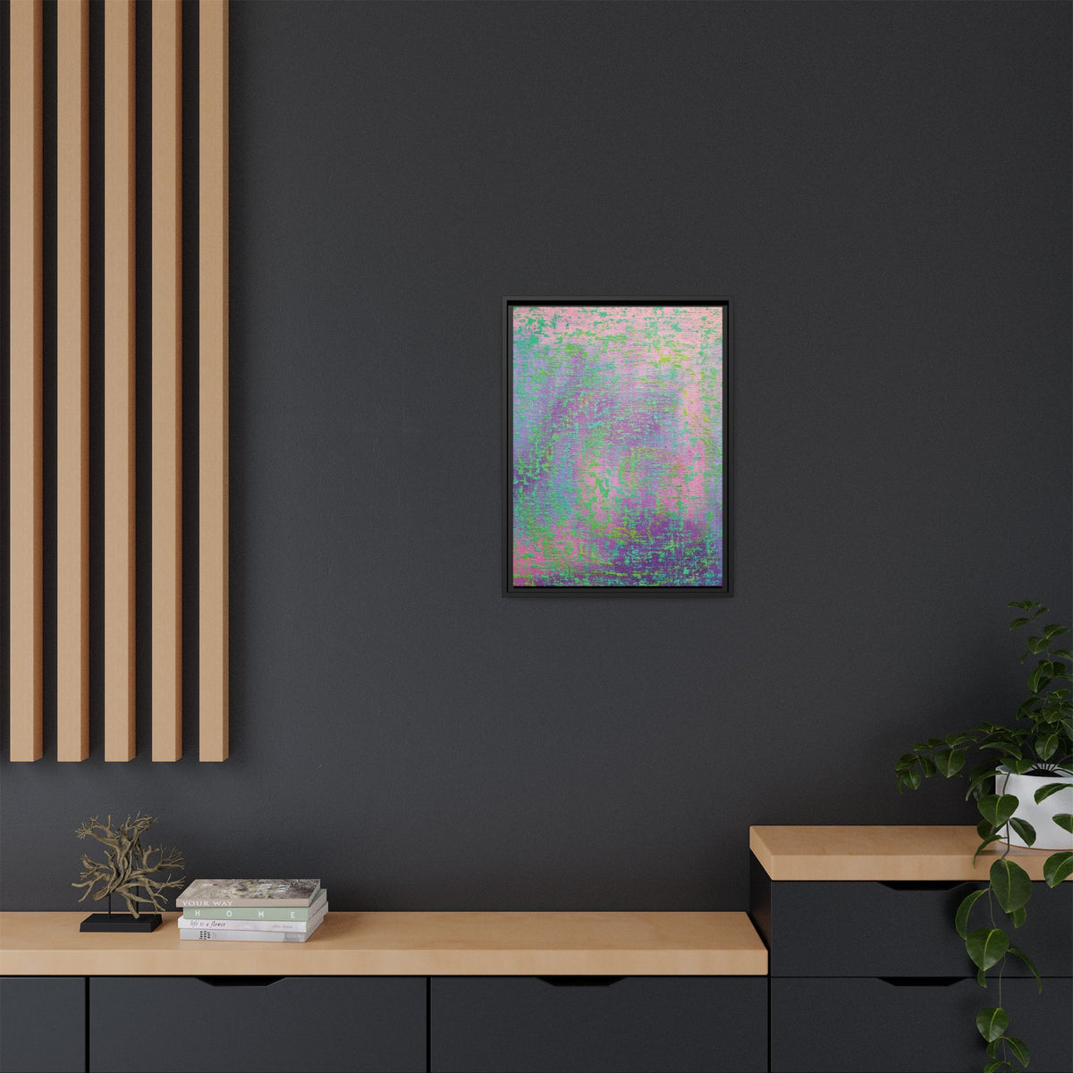 Unicorn Matte Canvas, Framed