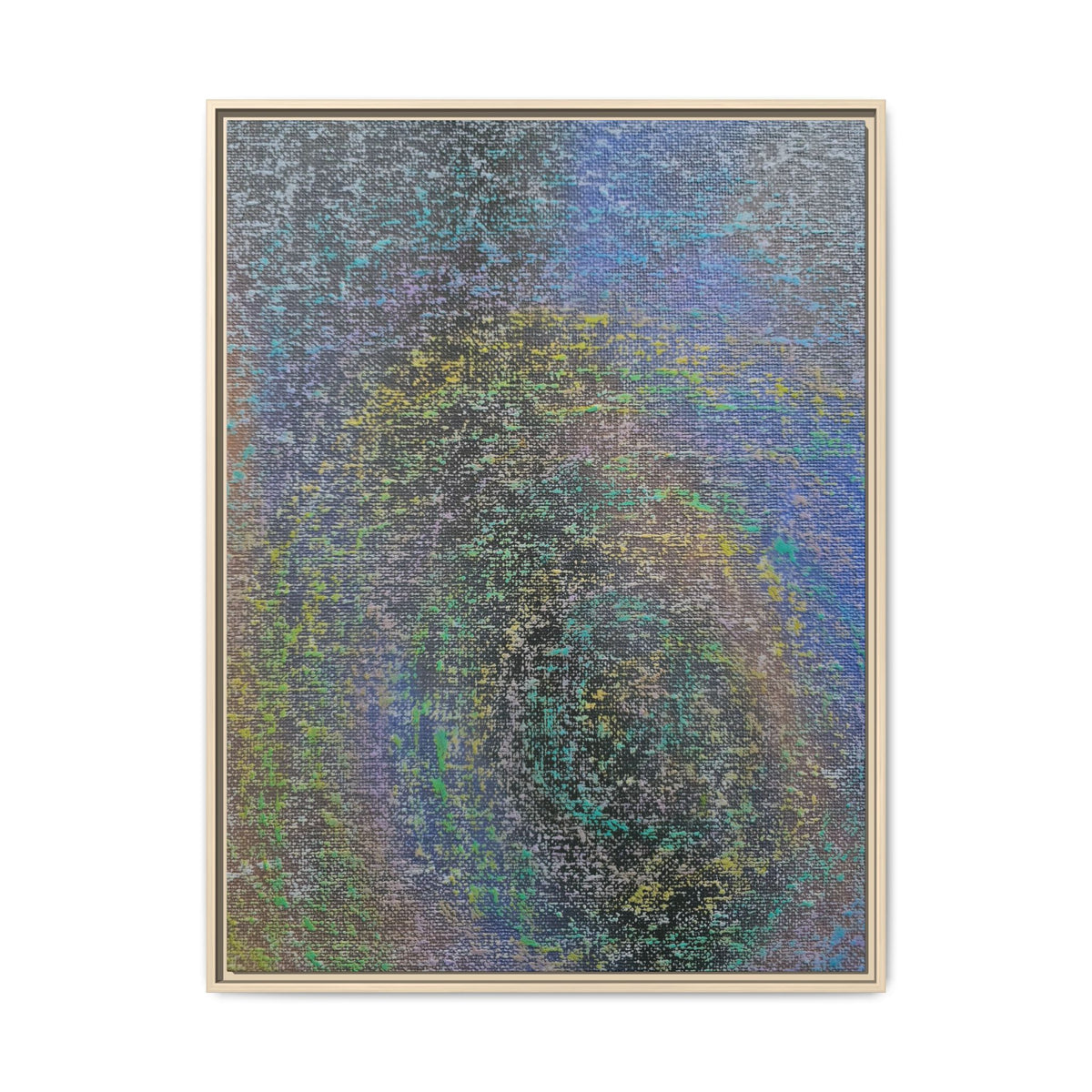 Iridescent (V2) Matte Canvas, Framed