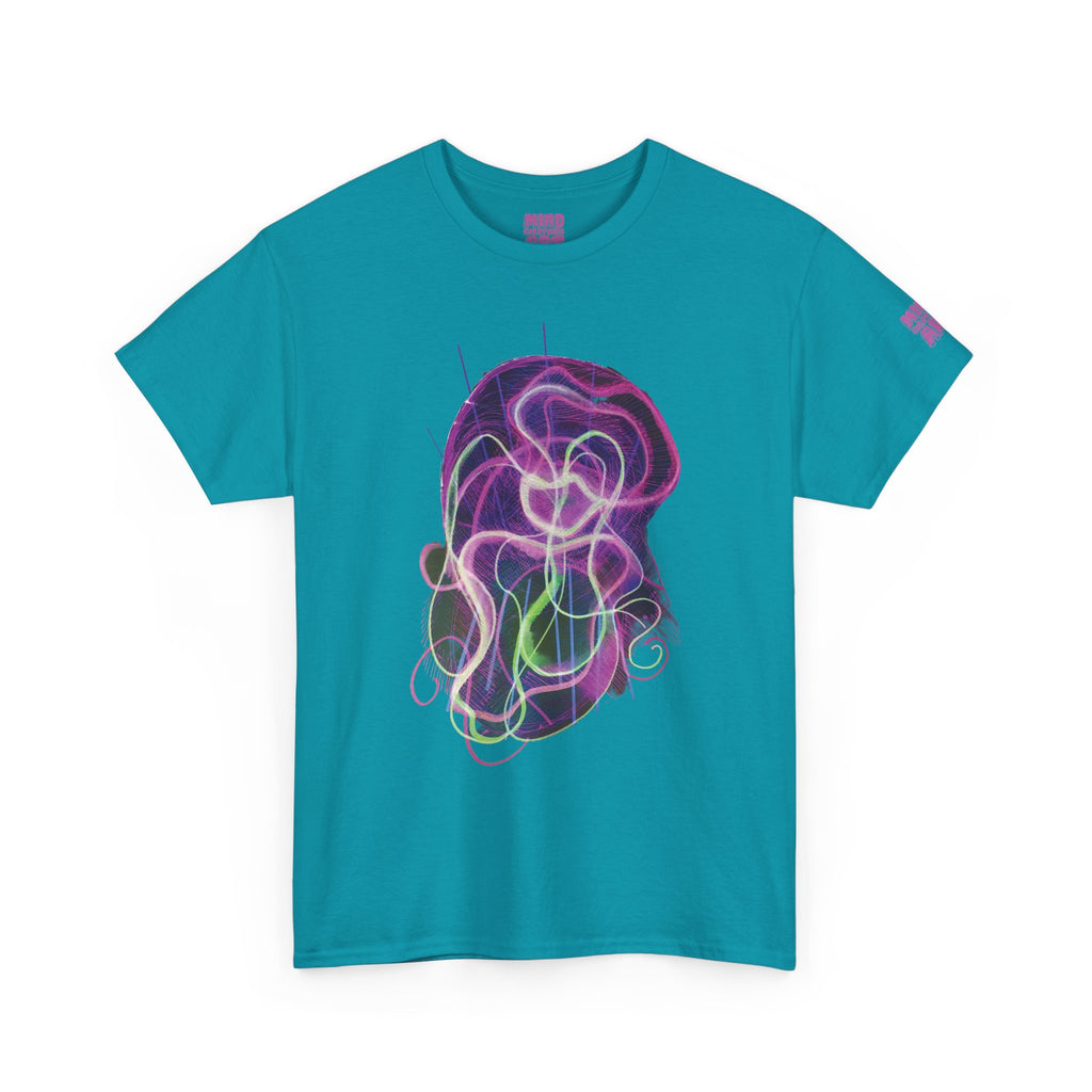 Davy Jones (Electric Purple) Unisex Heavy Cotton Tee
