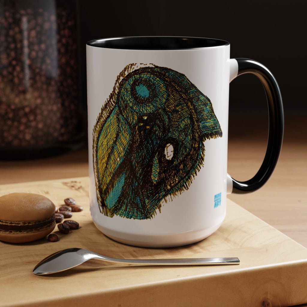 Who Are You? (Gold) Accent Coffee Mug (11oz, 15oz)