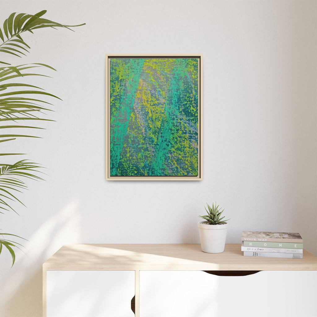 Spring Matte Canvas, Framed