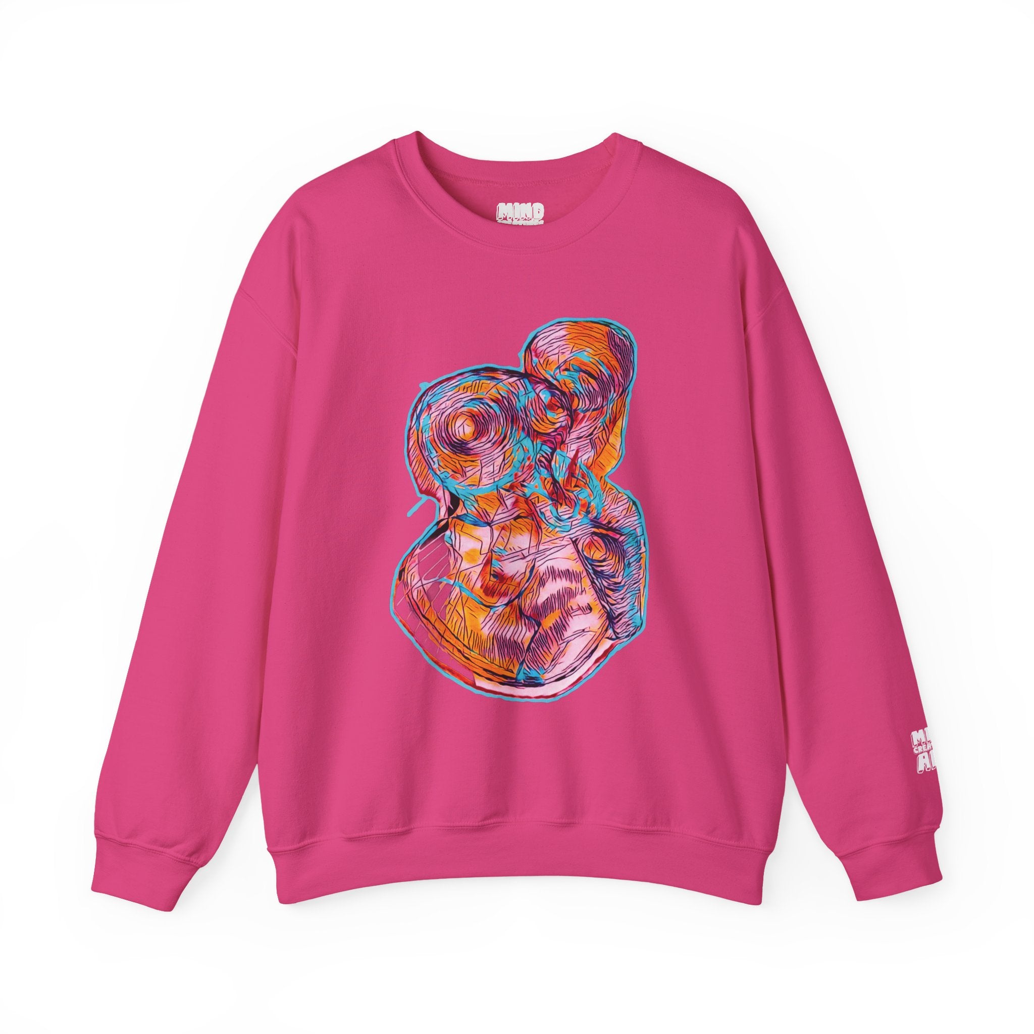 Curiosity (Pink) Unisex Heavy Blend™ Crewneck Sweatshirt