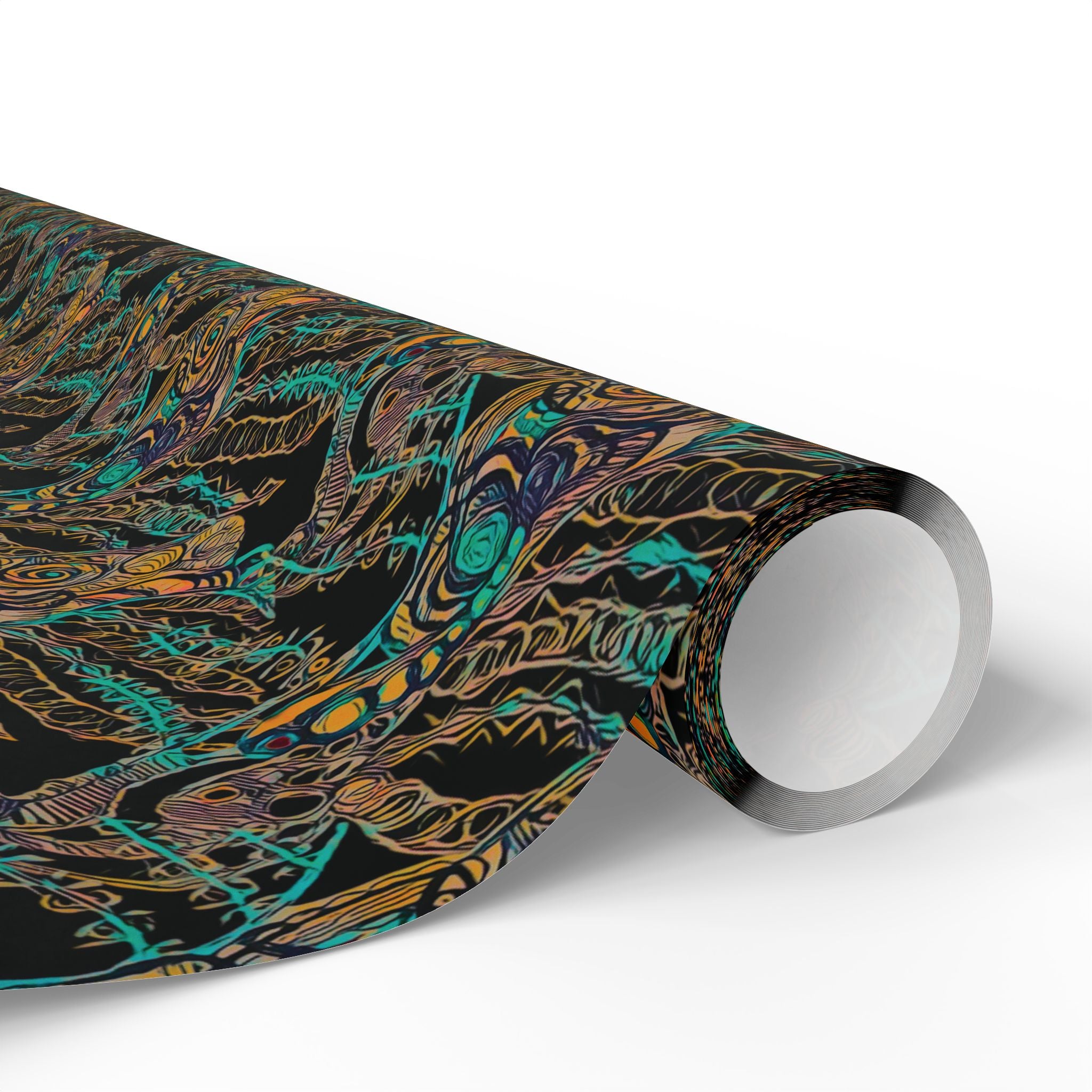 Vessel (Black Background) Heavy Wrapping Paper