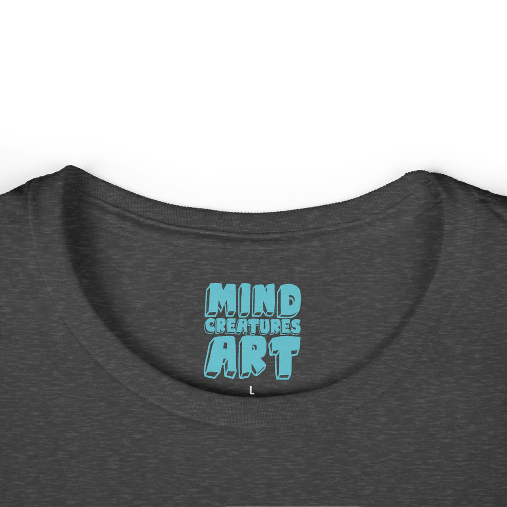 Davy Jones (Electric Green & Blue) Women's Softstyle Tee