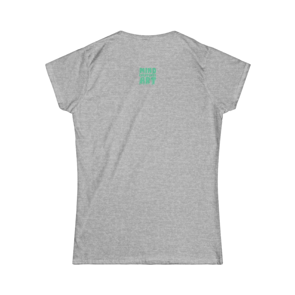 Cheshire (Pink & Seafoam) Women's Softstyle Tee