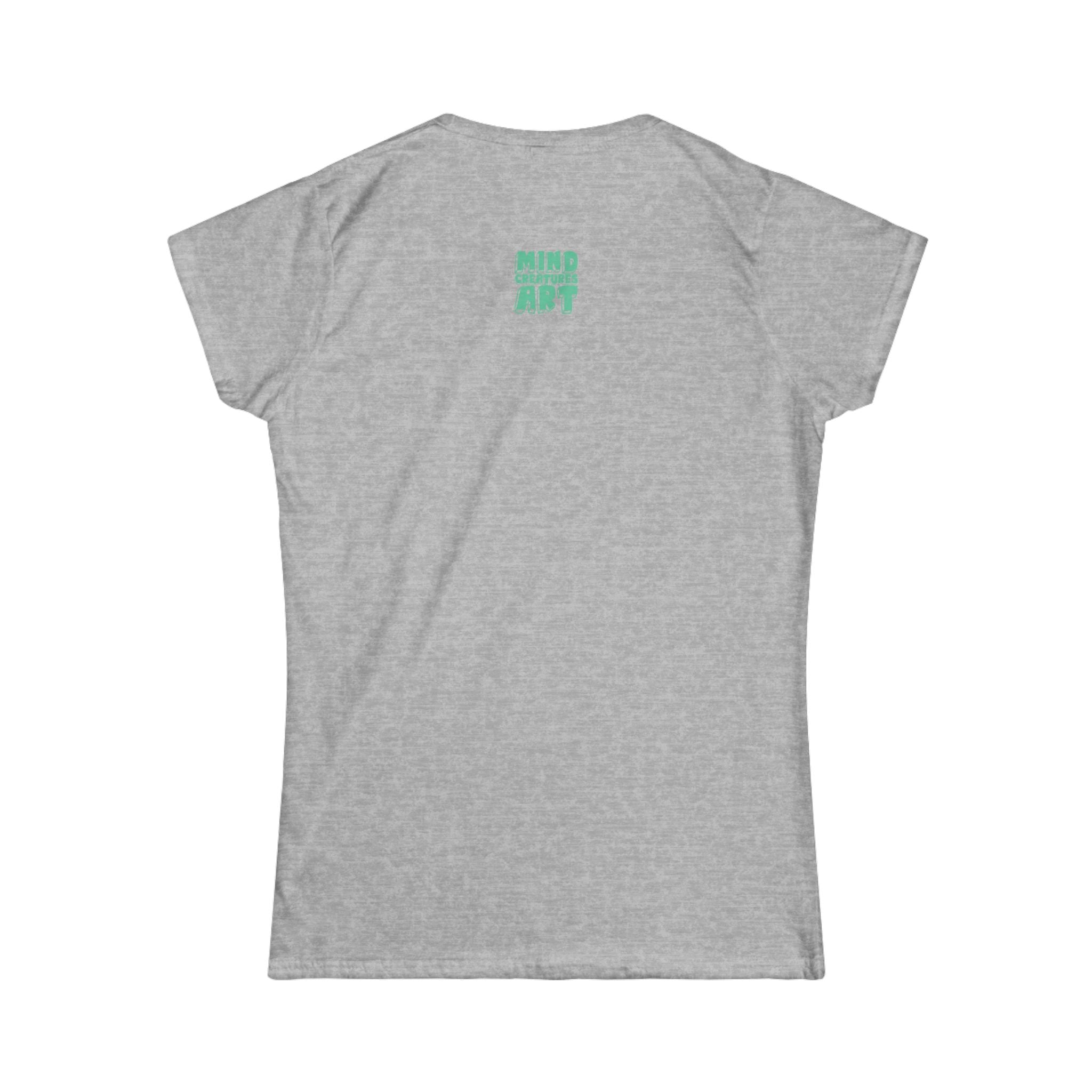 Cheshire (Pink & Seafoam) Women's Softstyle Tee