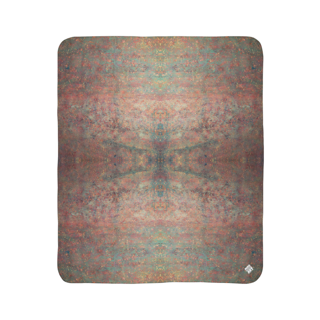 Hourglass Fleece Sherpa Blanket
